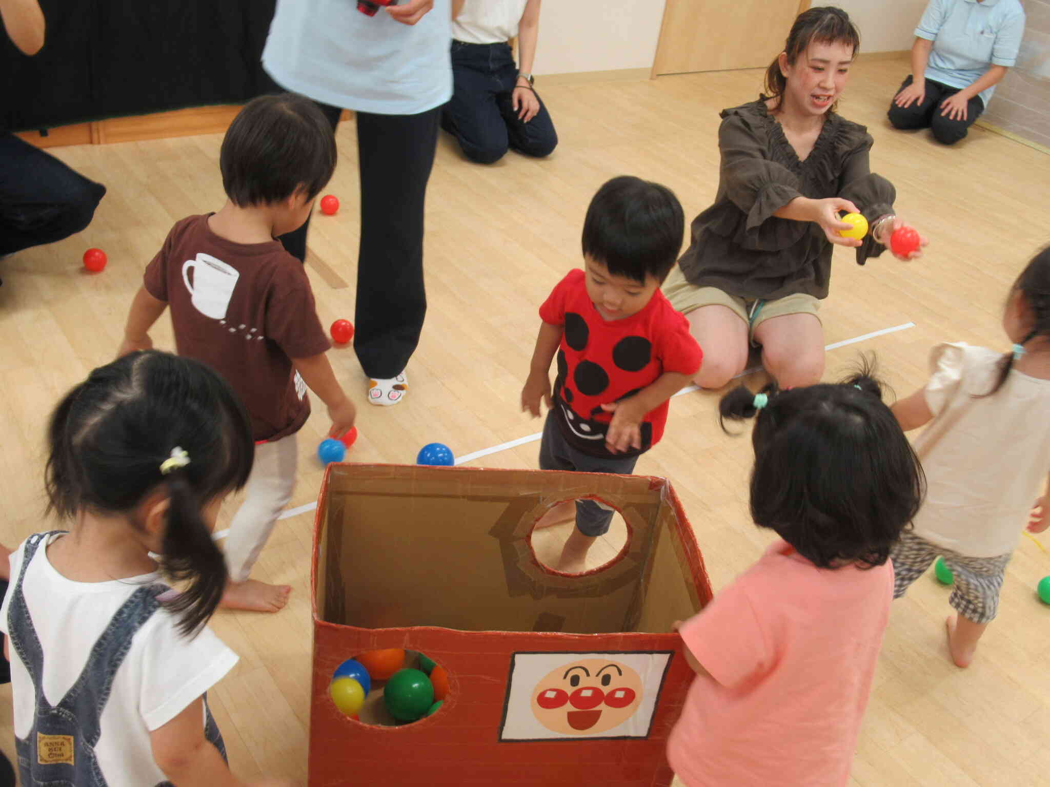 Let’ｓ　玉入れー！