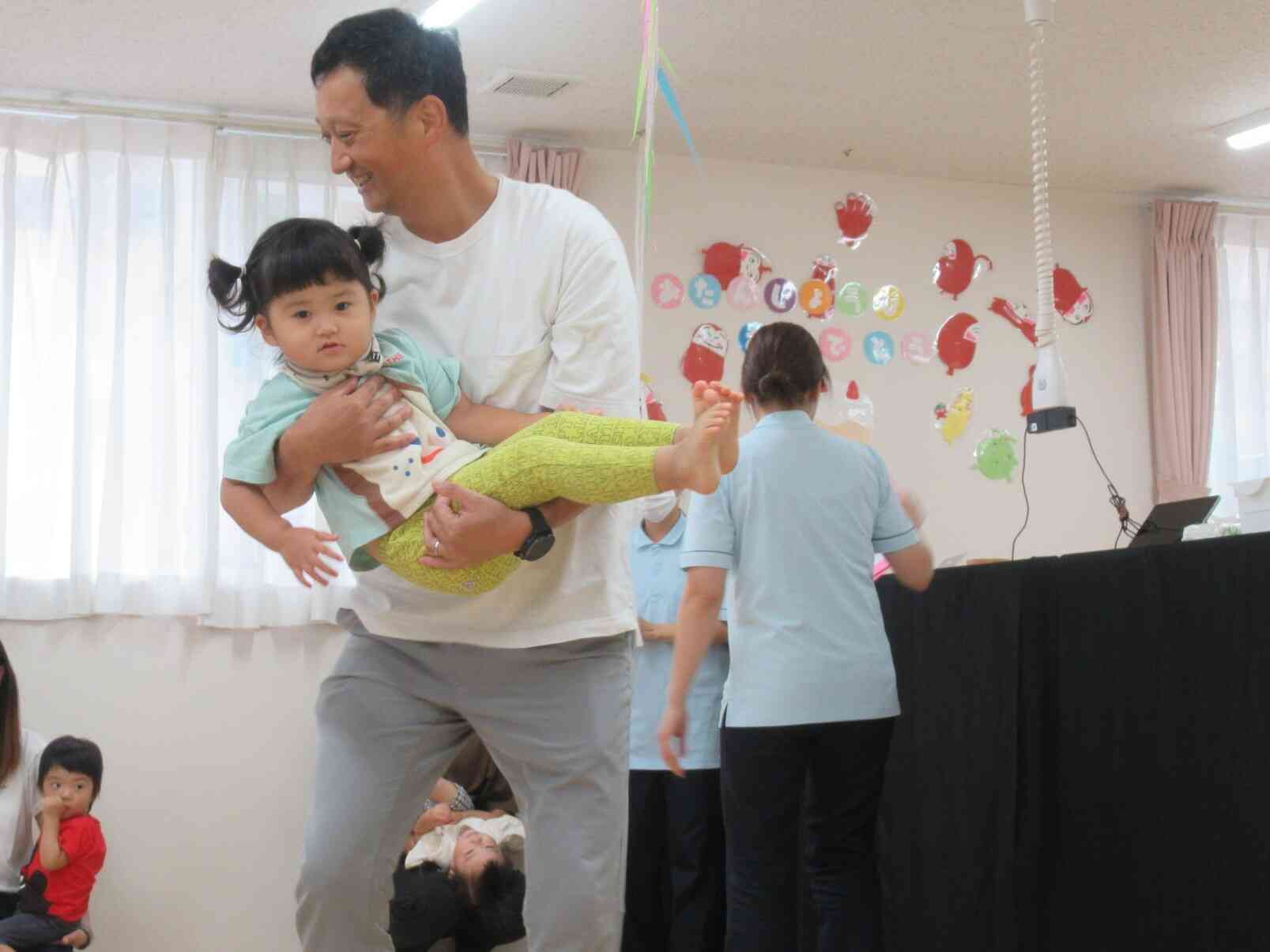 任せたわよパパ！