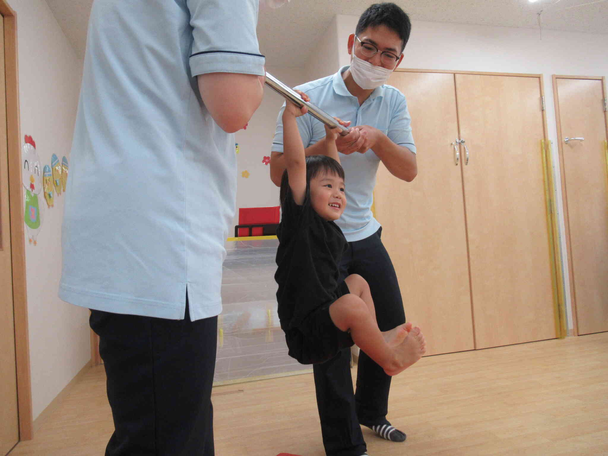 ブラーン！上手になったでしょ♪