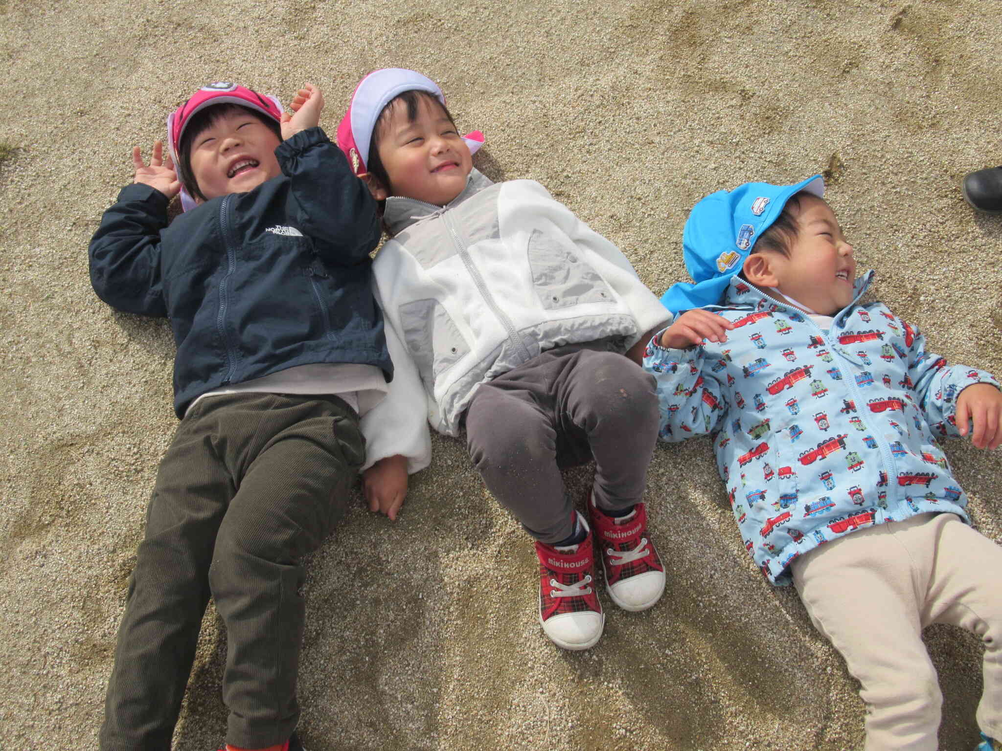 お空が広いよ～♪