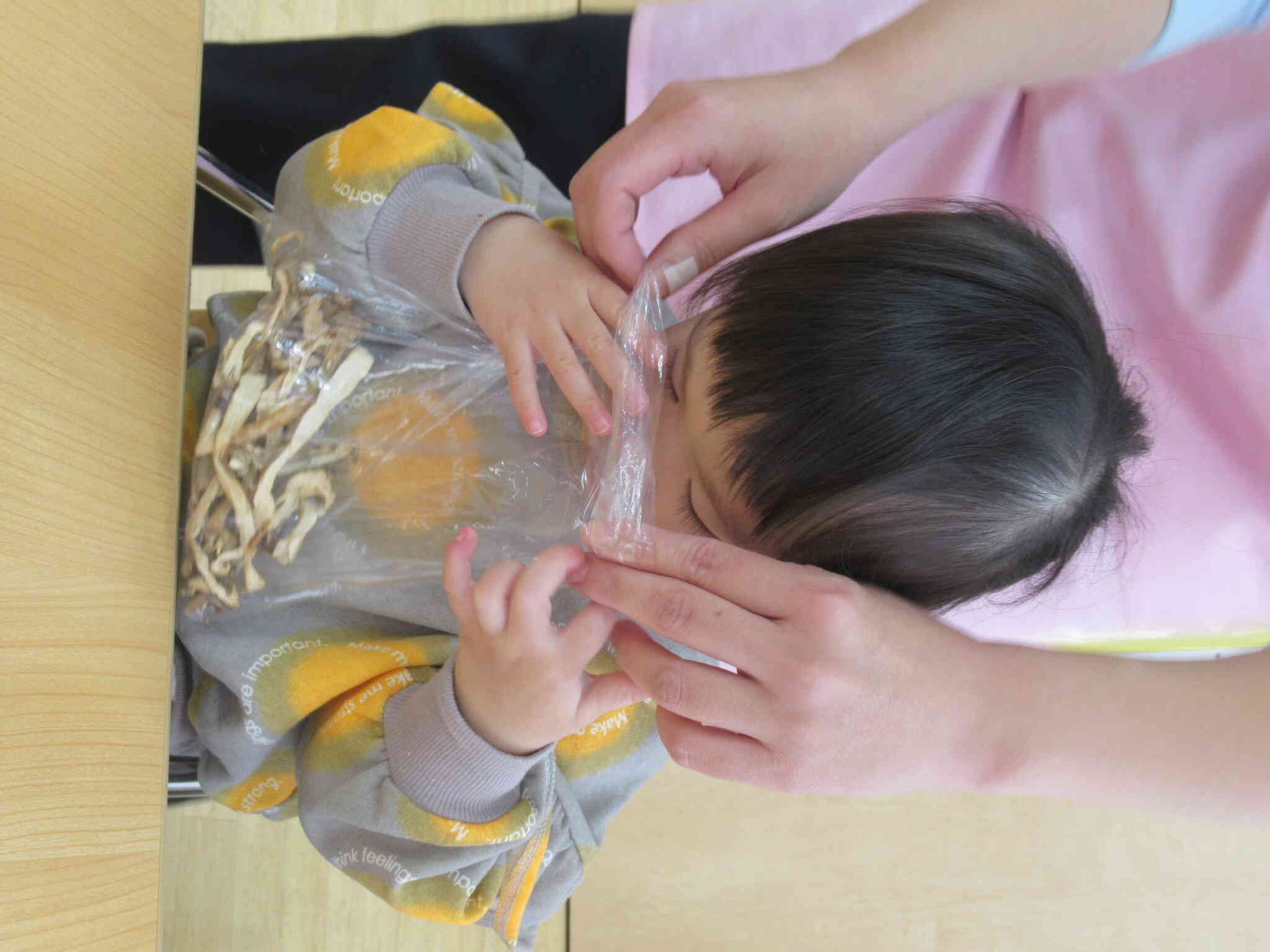 くんくん、ふむふむ