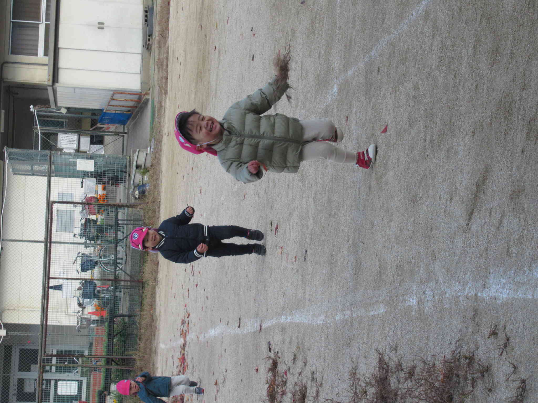 今日はほんのり暖かく・・・？