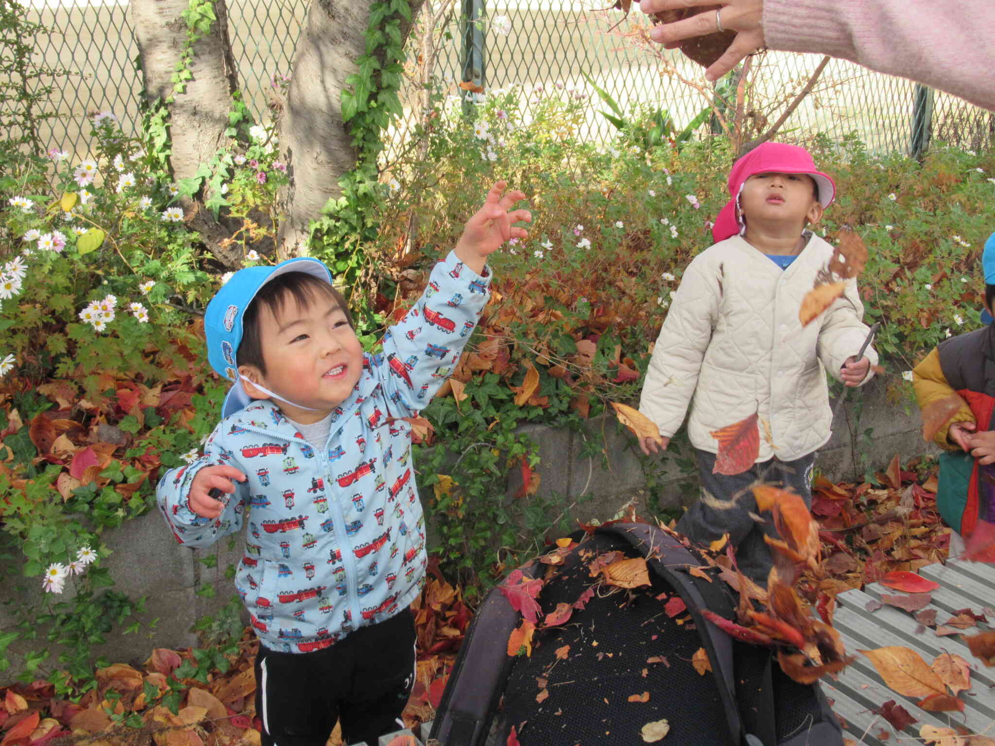 なぁんだ、せんせいもやりたかったんだねー♪(ほっと一安心なぼくでした)