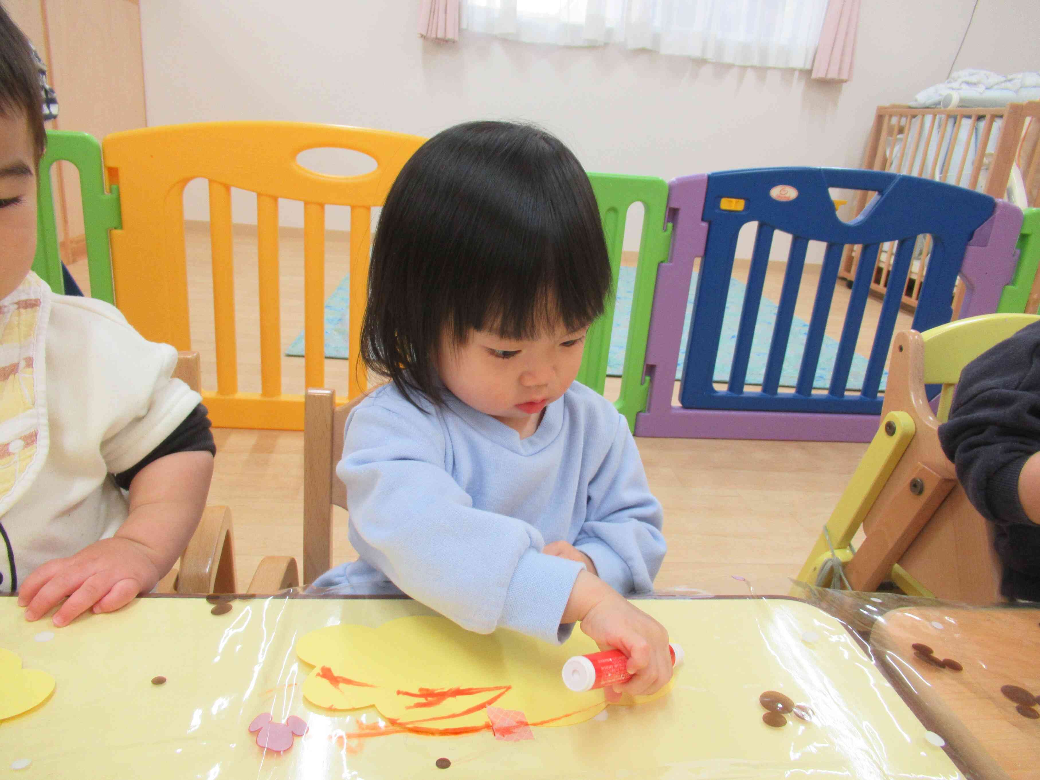 ひよこ組さんは、