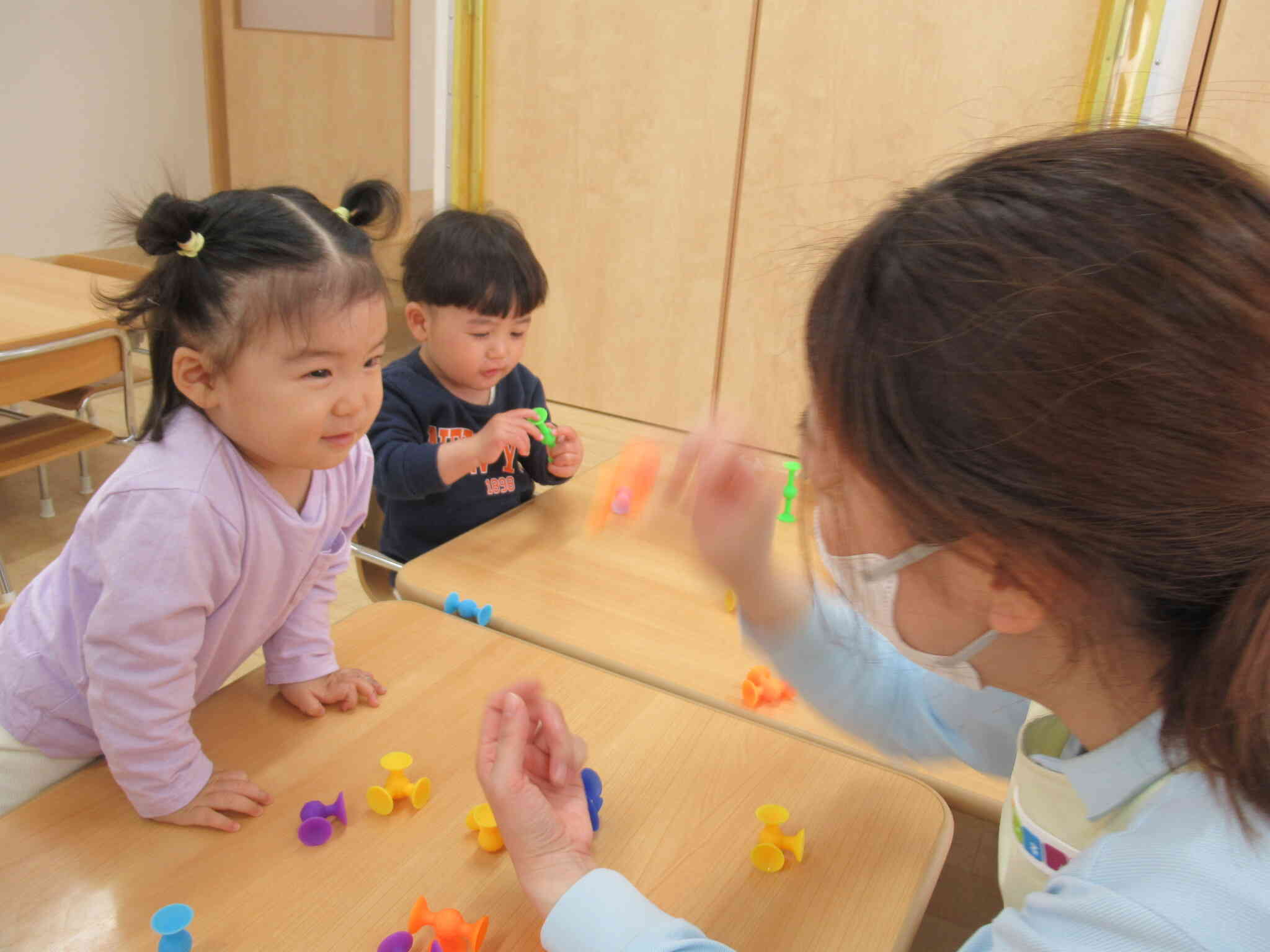 朝は泣いちゃうけど、でも、あれれ？