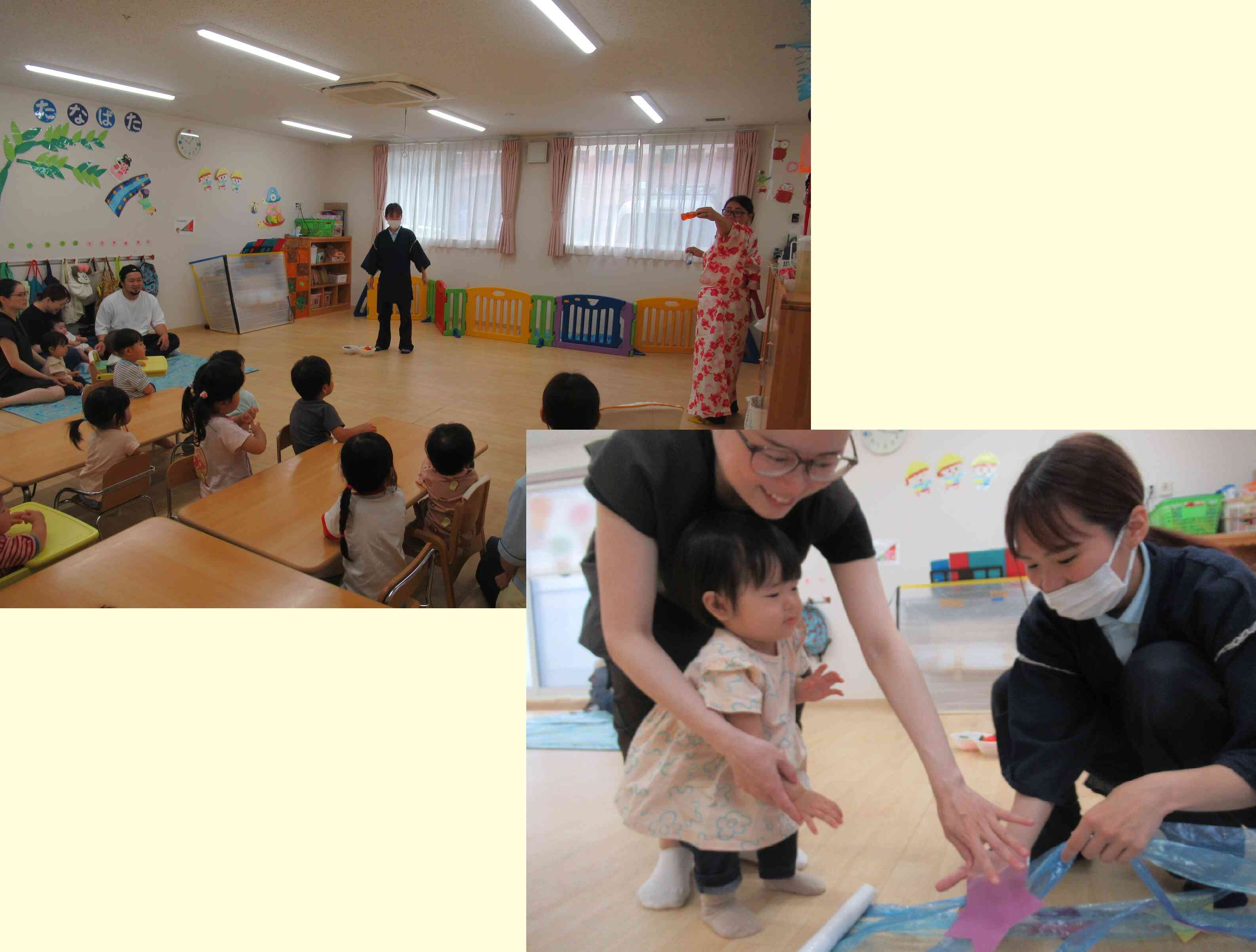 7月の子育てひろば　たなばたの集い