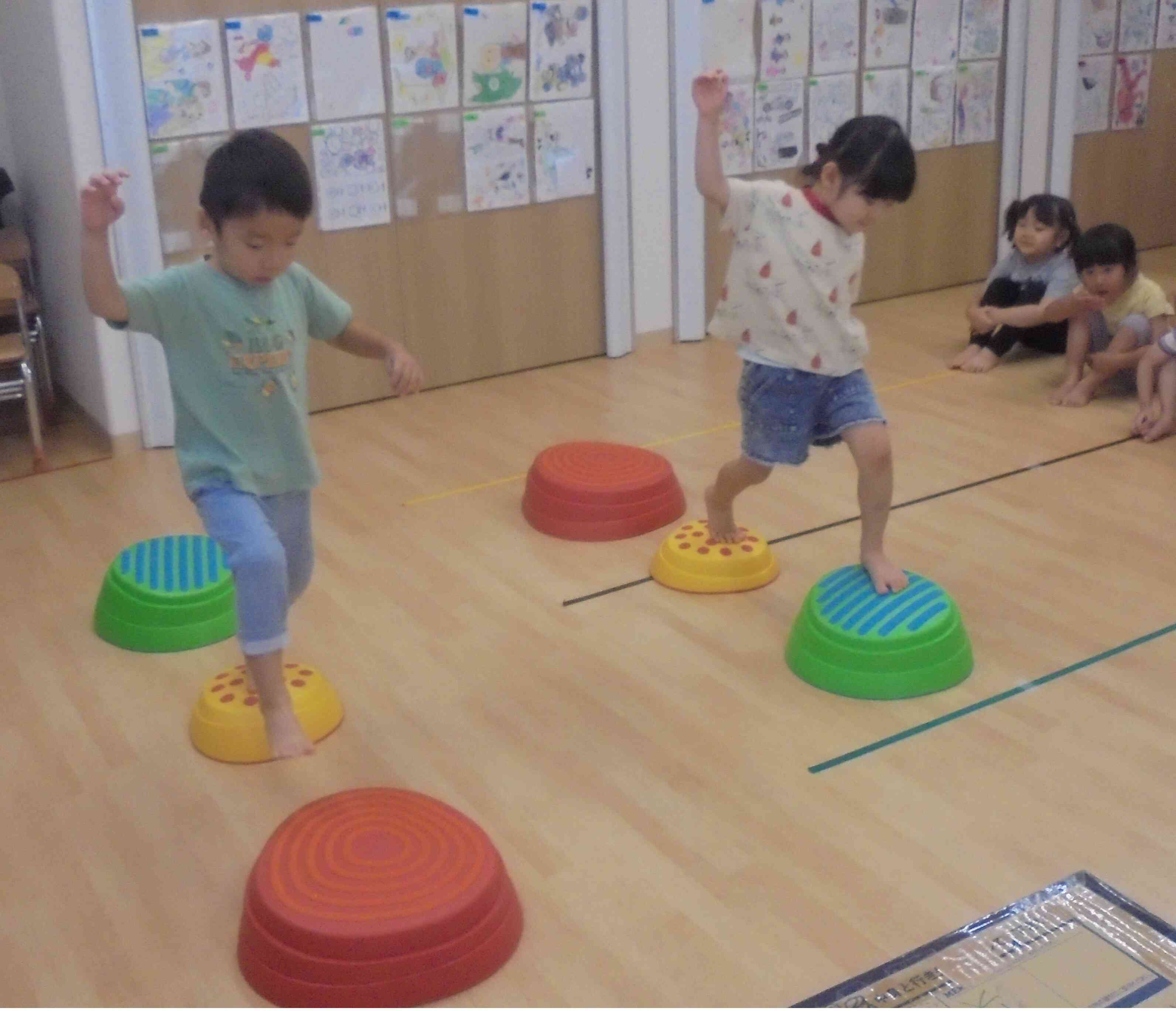 汗だくサーキット！｜ニチイキッズ深沢坂上保育園｜ニチイキッズ