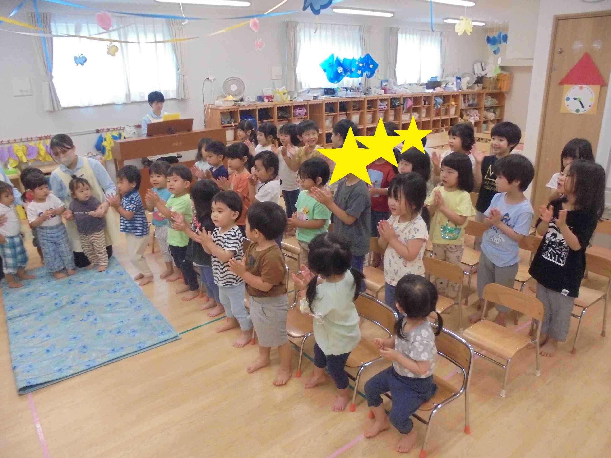 みんなでお祝い