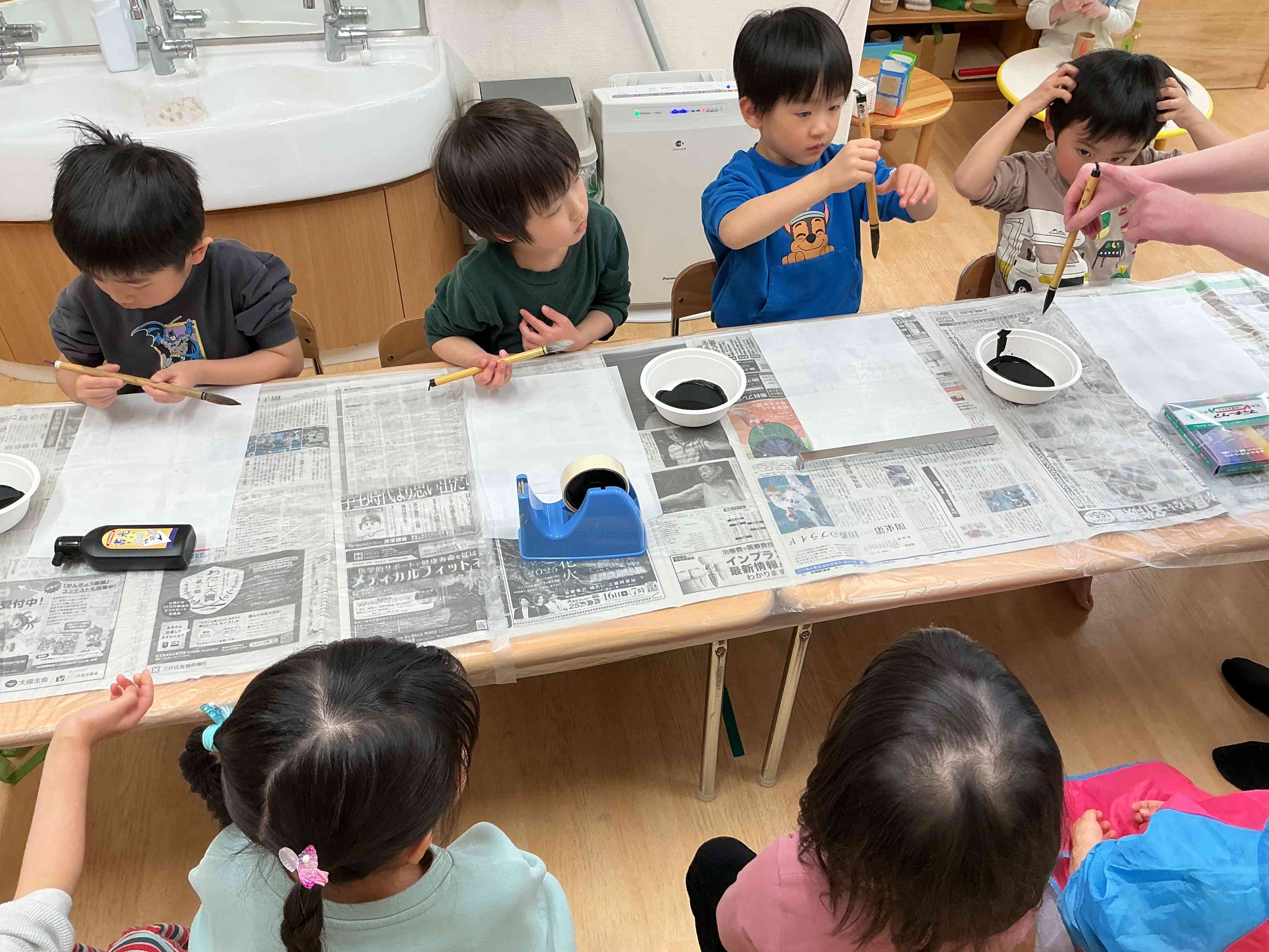 名前書きに挑戦！