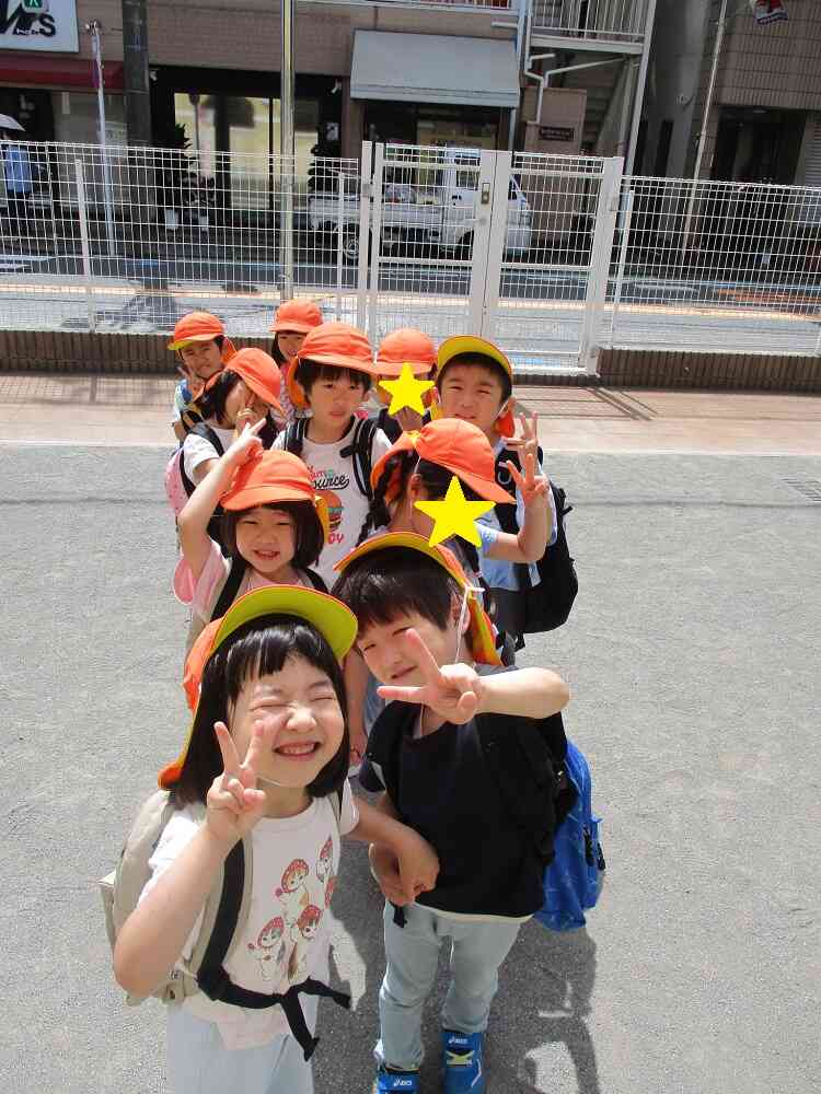 初めての小学校交流☆彡（5歳児きりん組）
