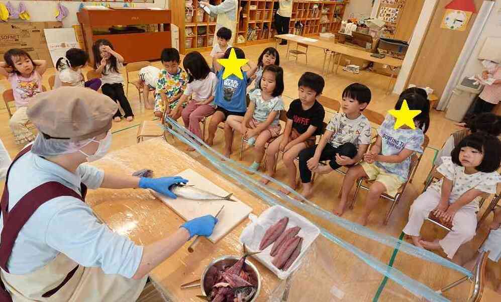 どうやってさばくのかな~?