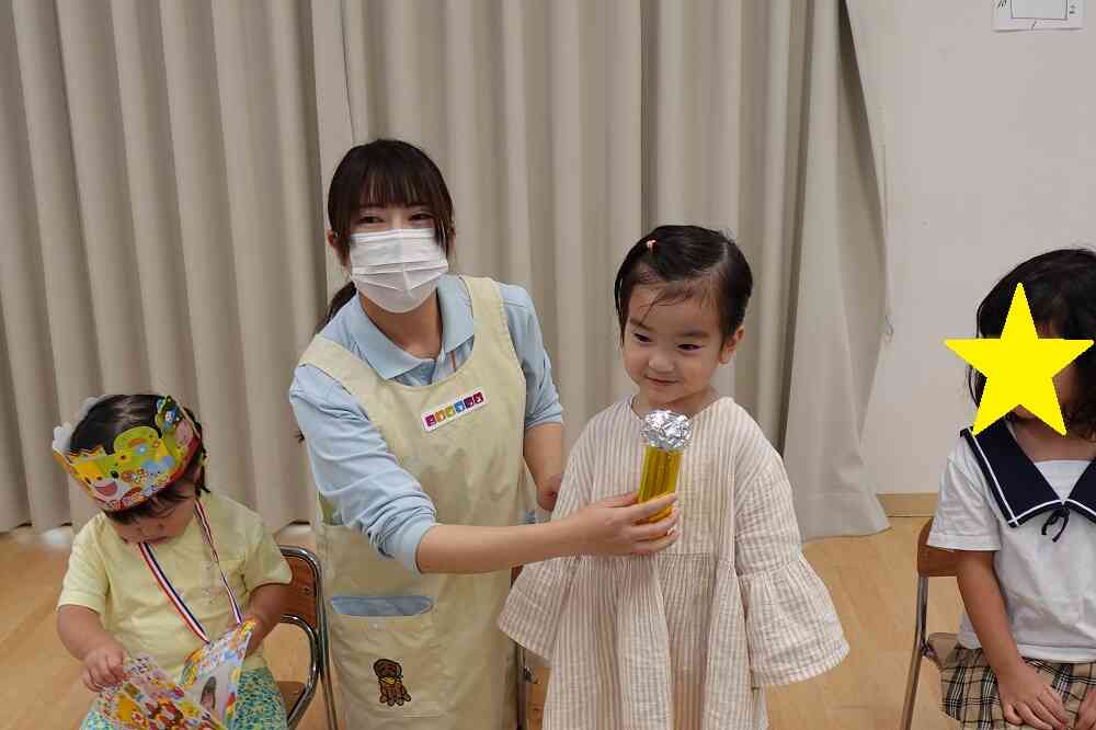 お誕生日のお友だちにインタビュー！