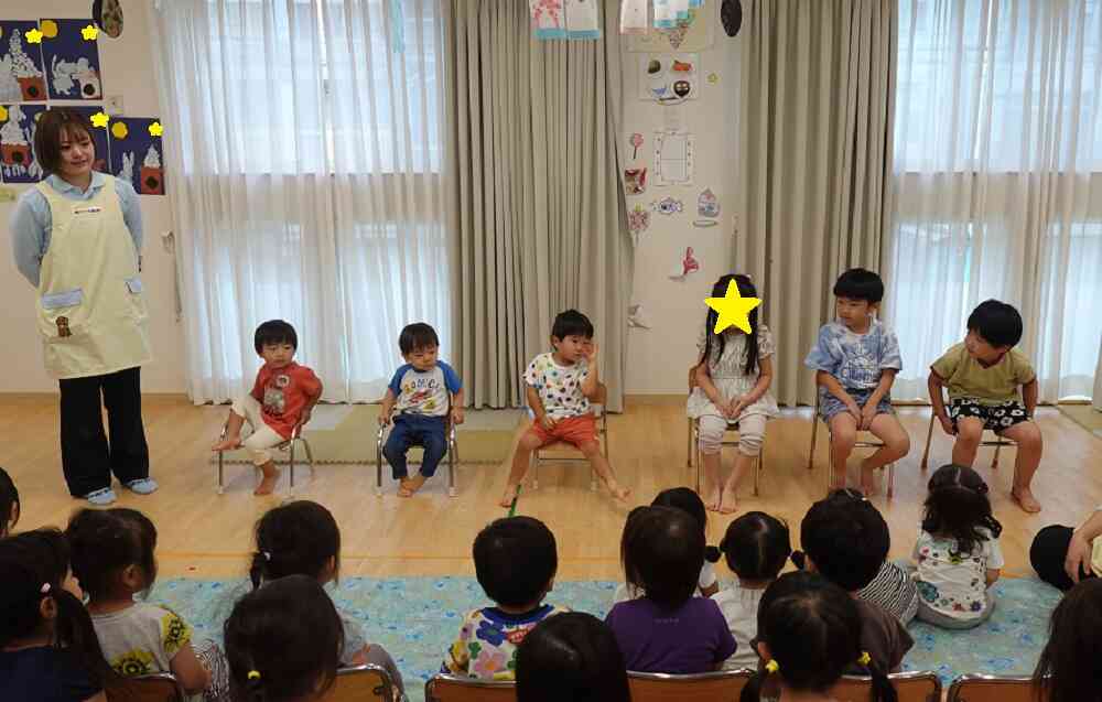 9月の誕生会がありました☆彡（全園児）