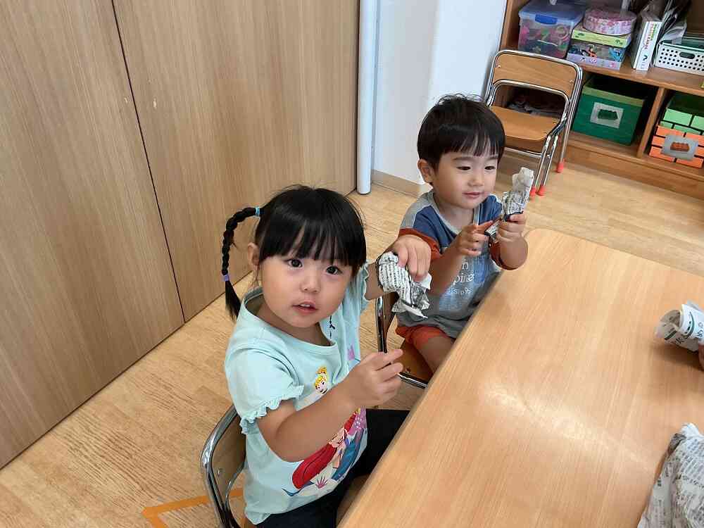 チョコバナナ屋さん☆彡（2歳児うさぎ組）