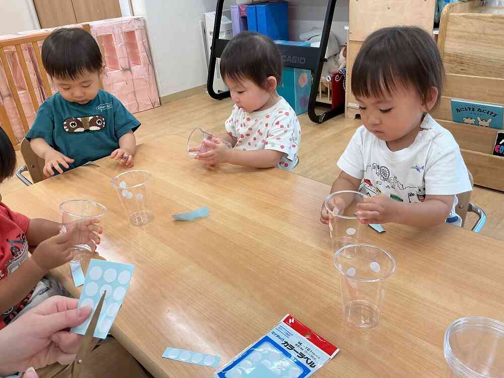 ジュース屋さん☆彡（1歳児あひる組）