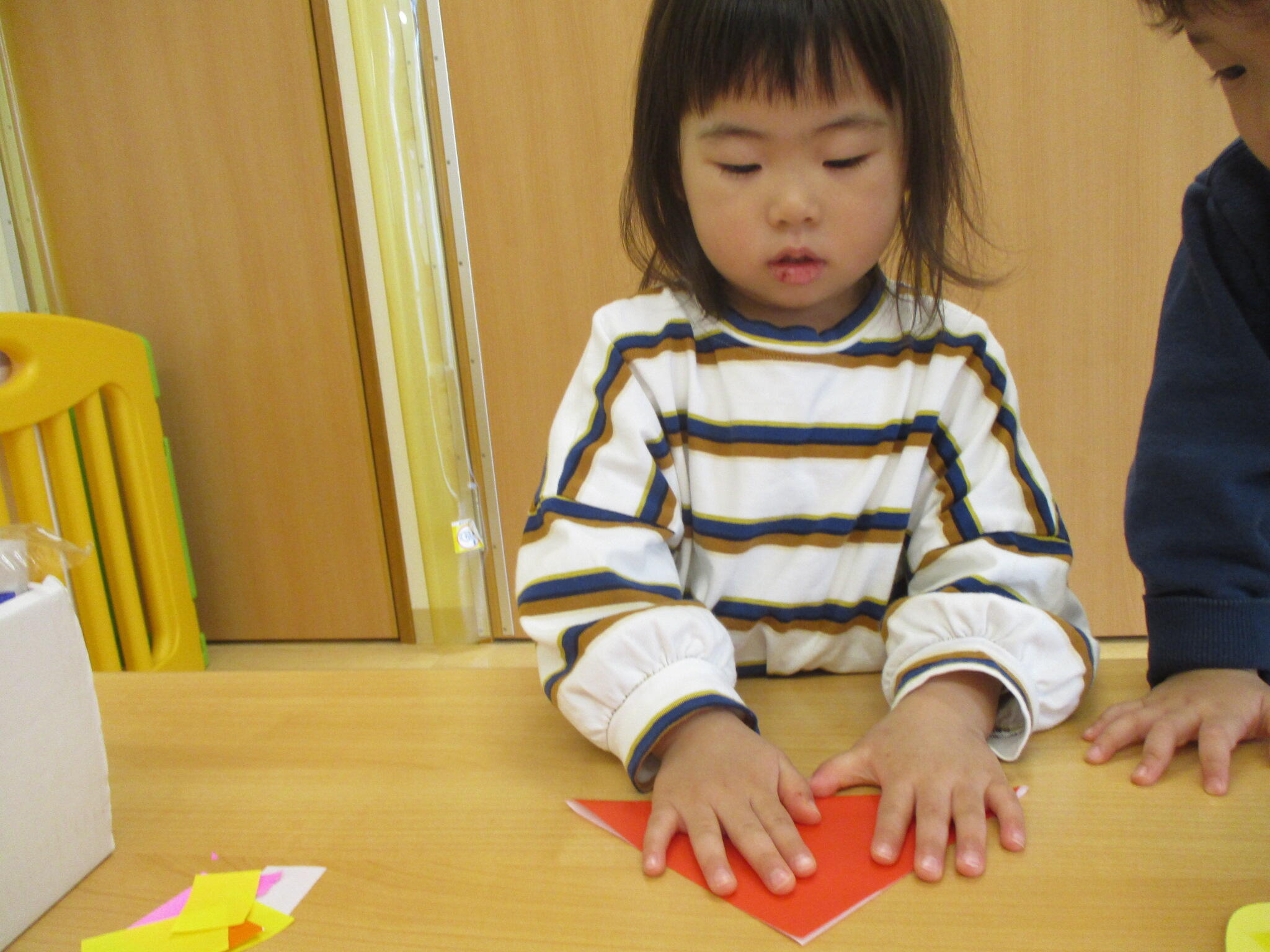 折り紙を折ったよー♪