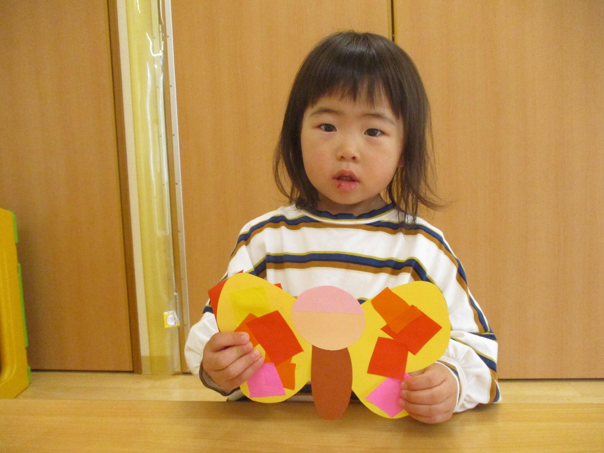 わたしの、ちょうちょだよー♪