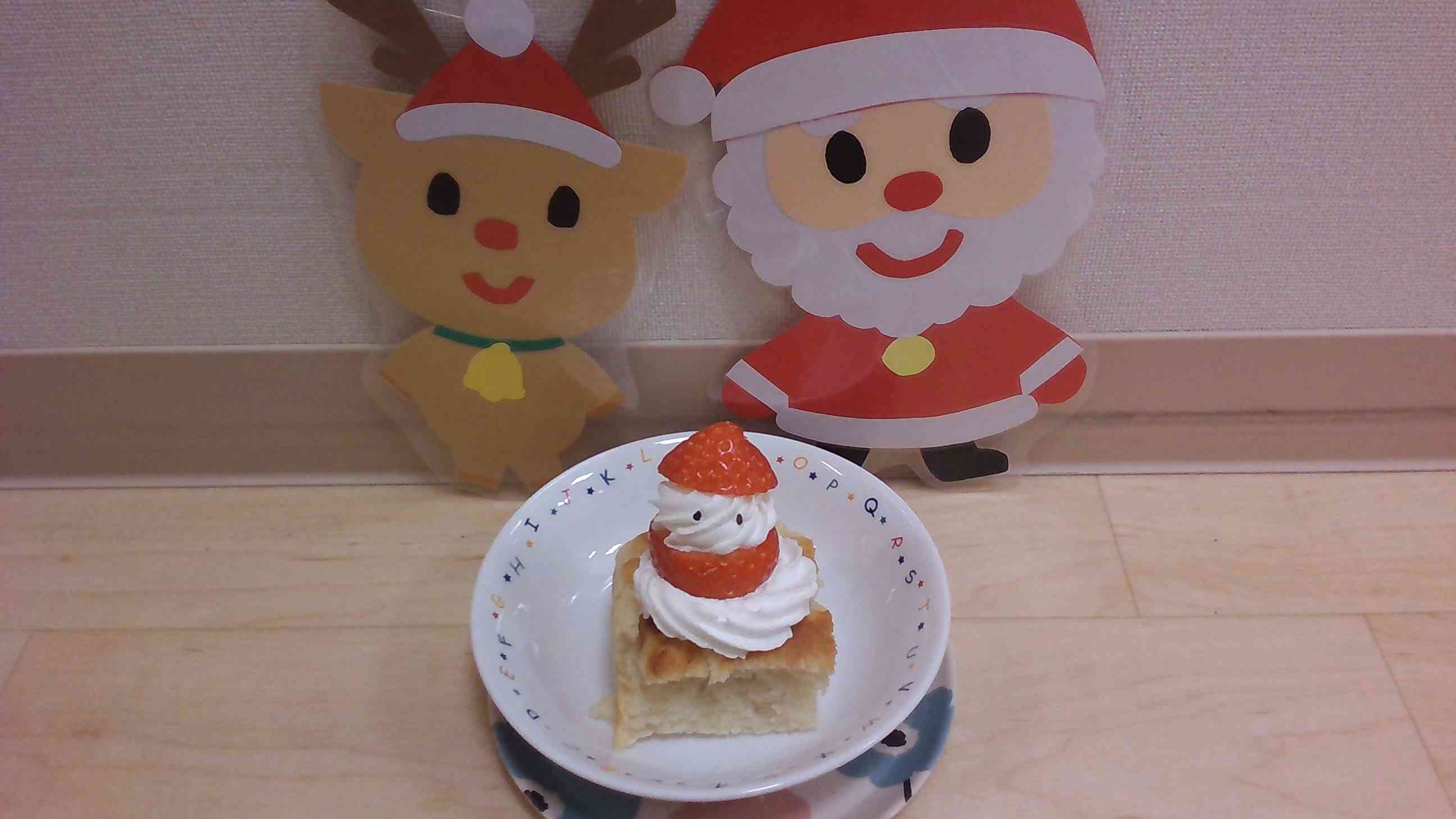 おやつをかわいく飾り付けしたよ♪