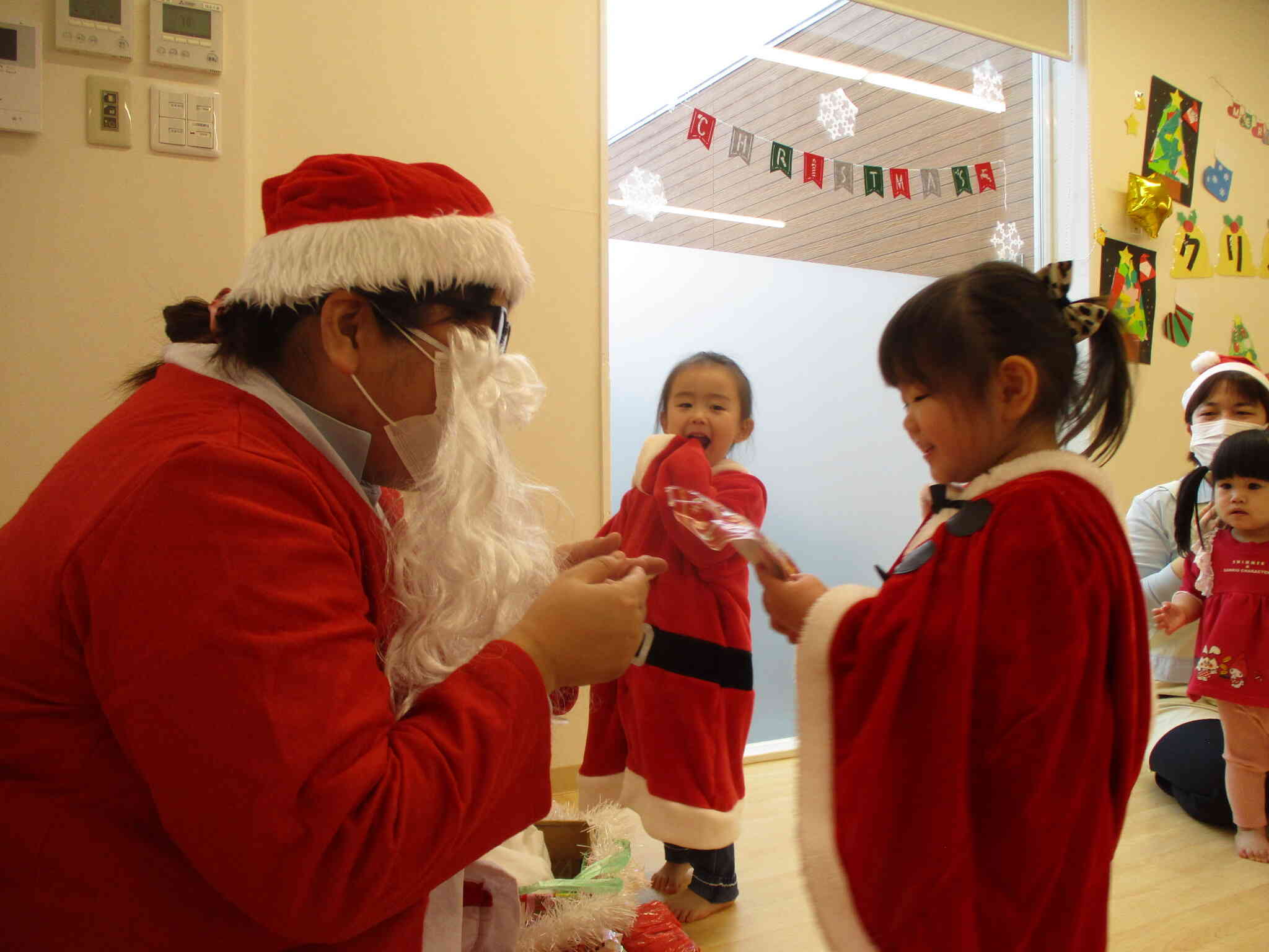 サンタさん登場！