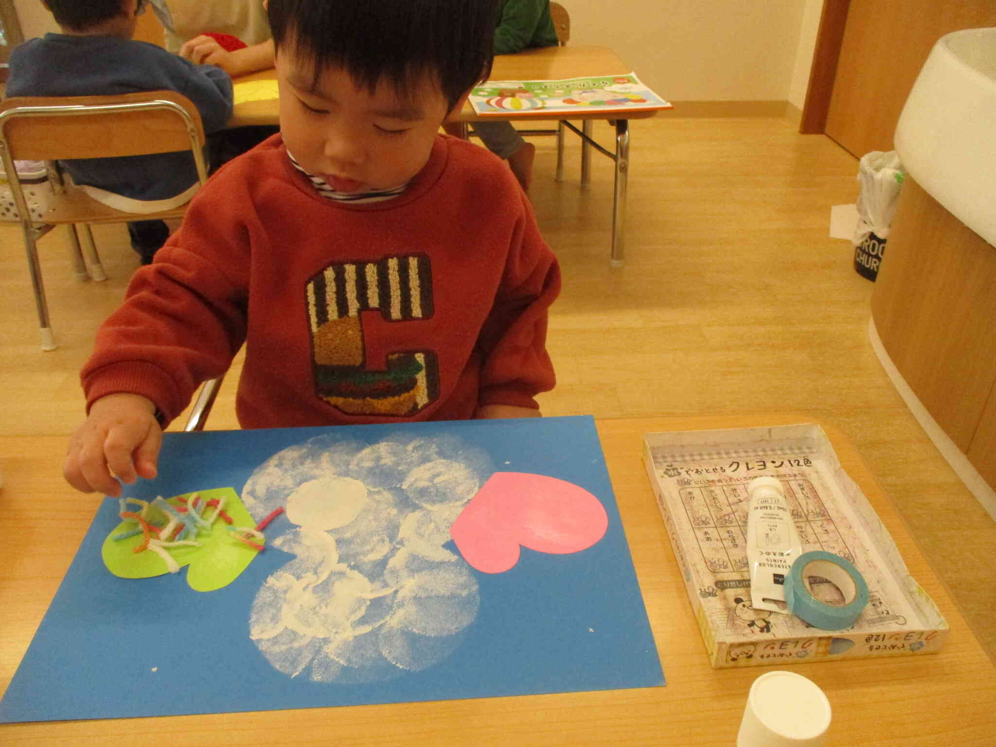 いっぱい貼ったね☆