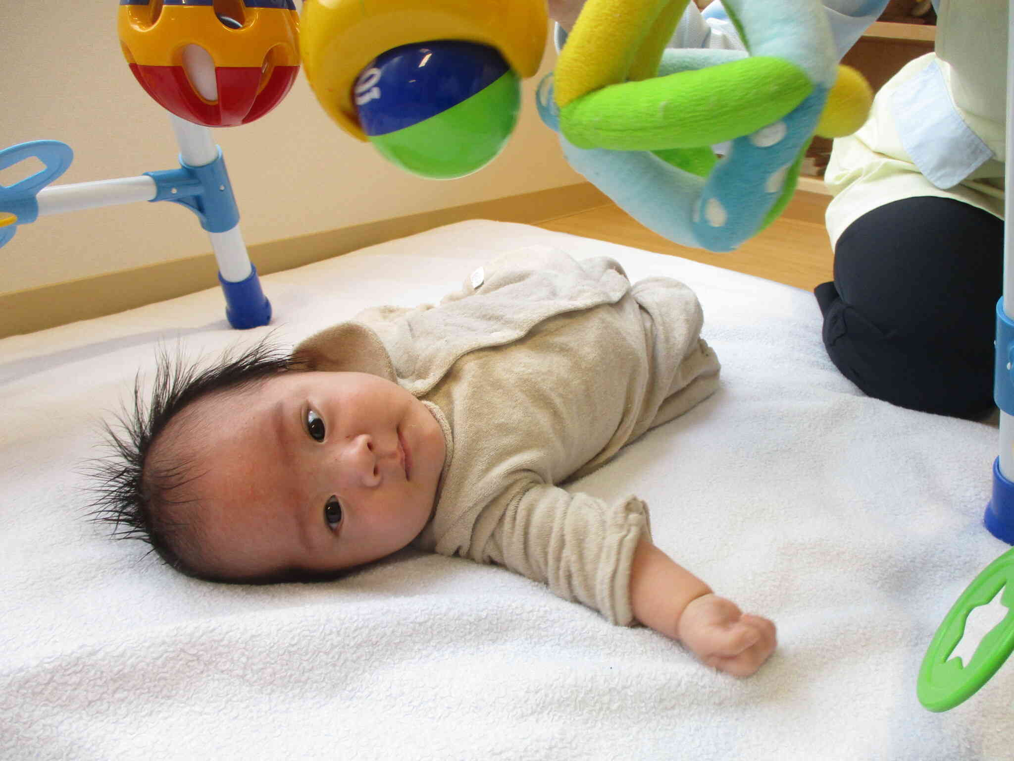 ベビージムが大好き♪