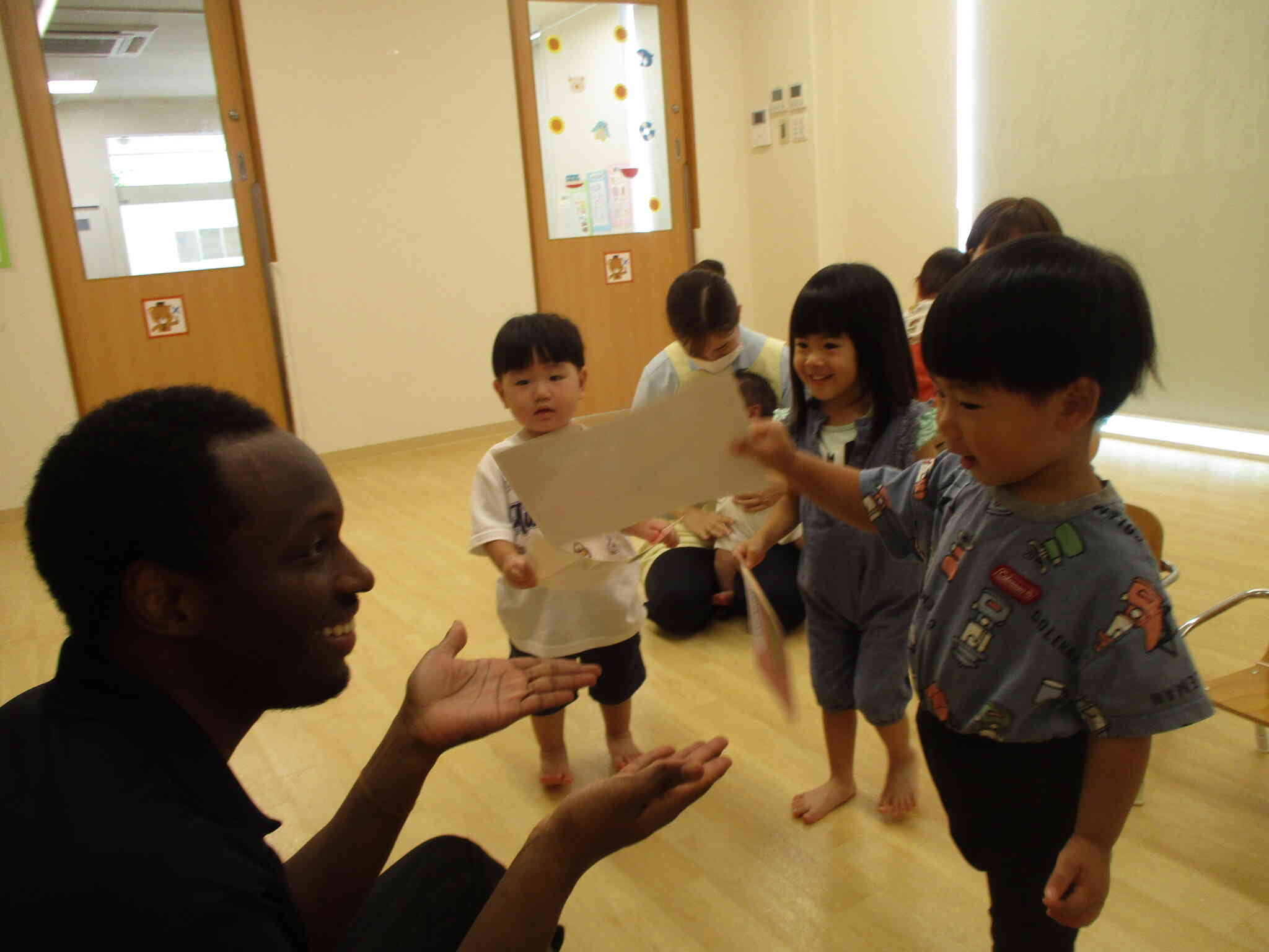 新しい先生と英語教室♪