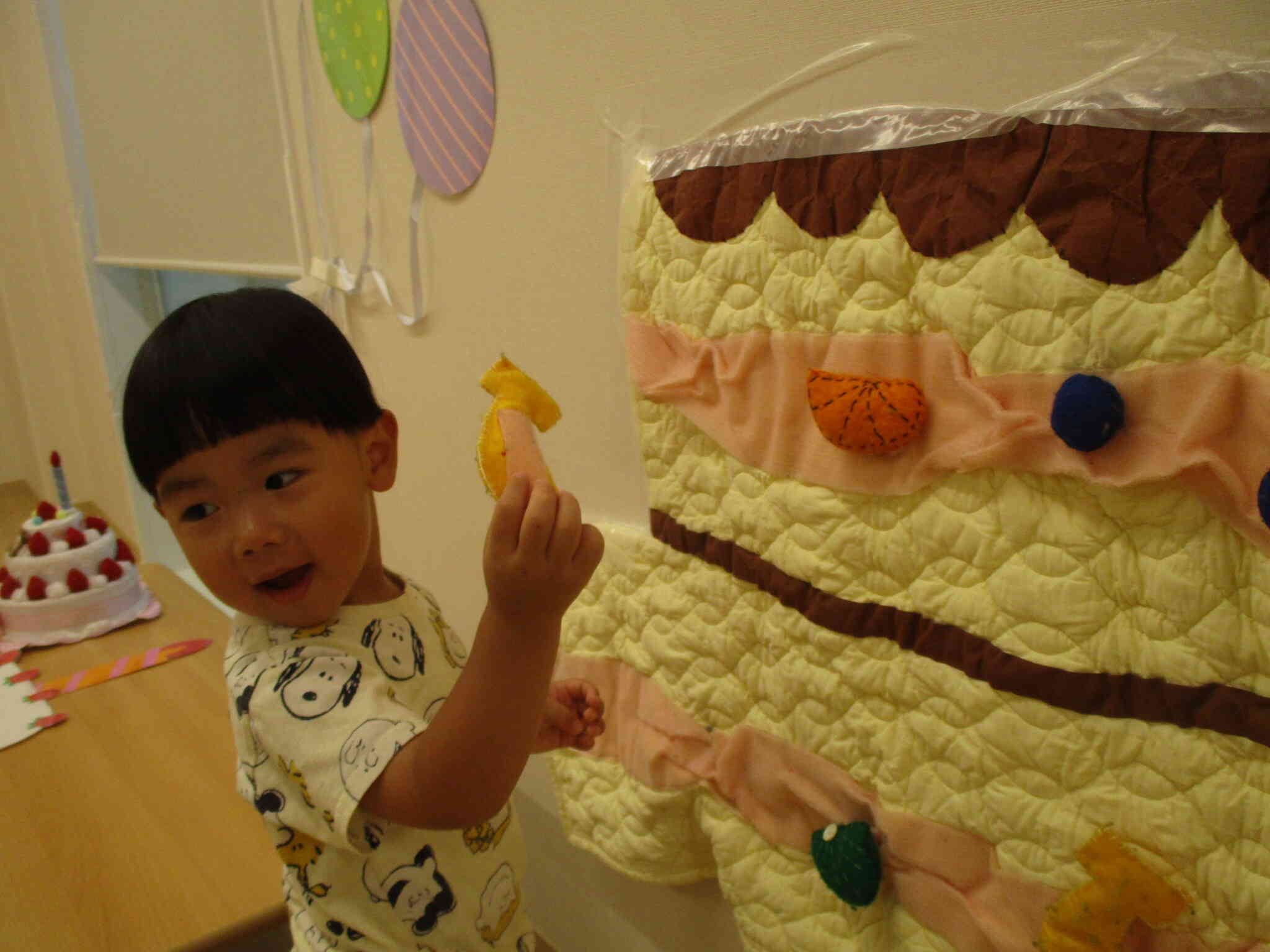 大きなケーキを作ろう！