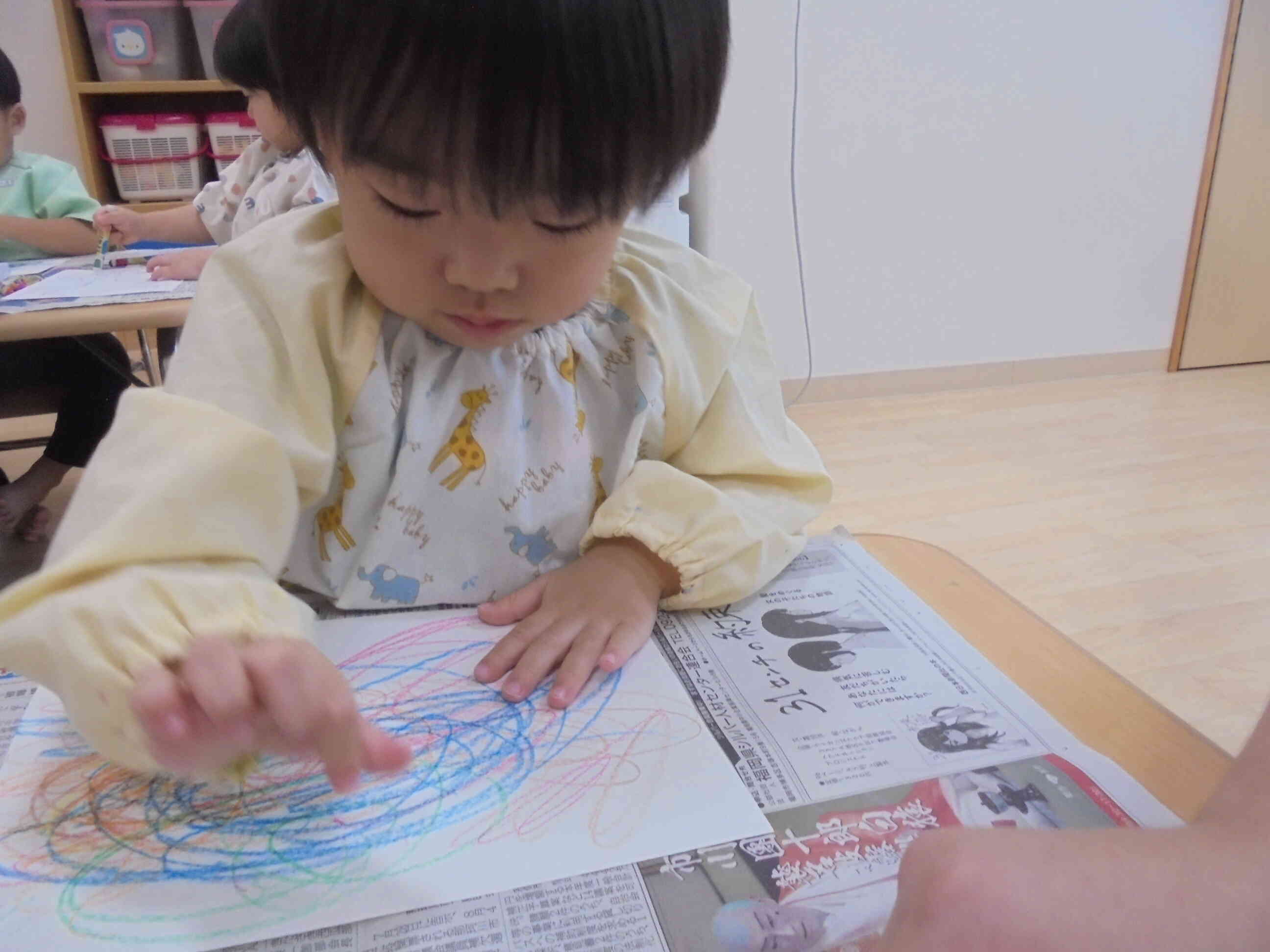 はじき絵♪