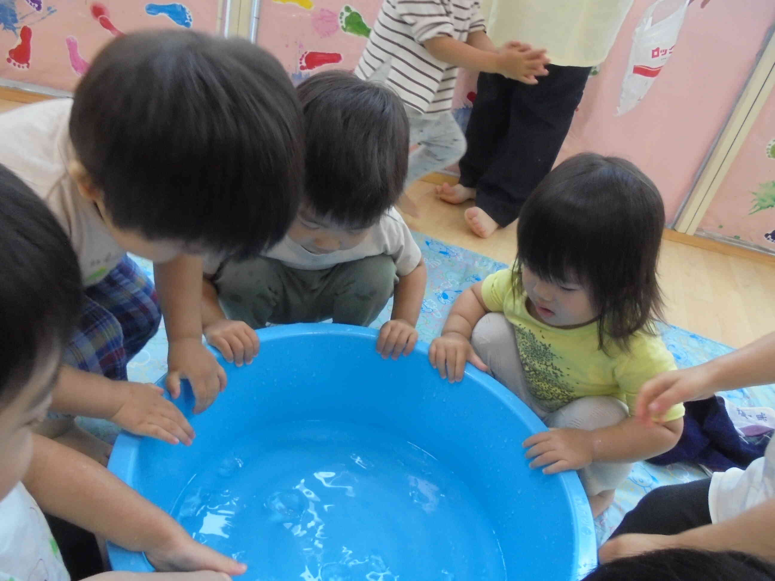 氷に触ってみよう！