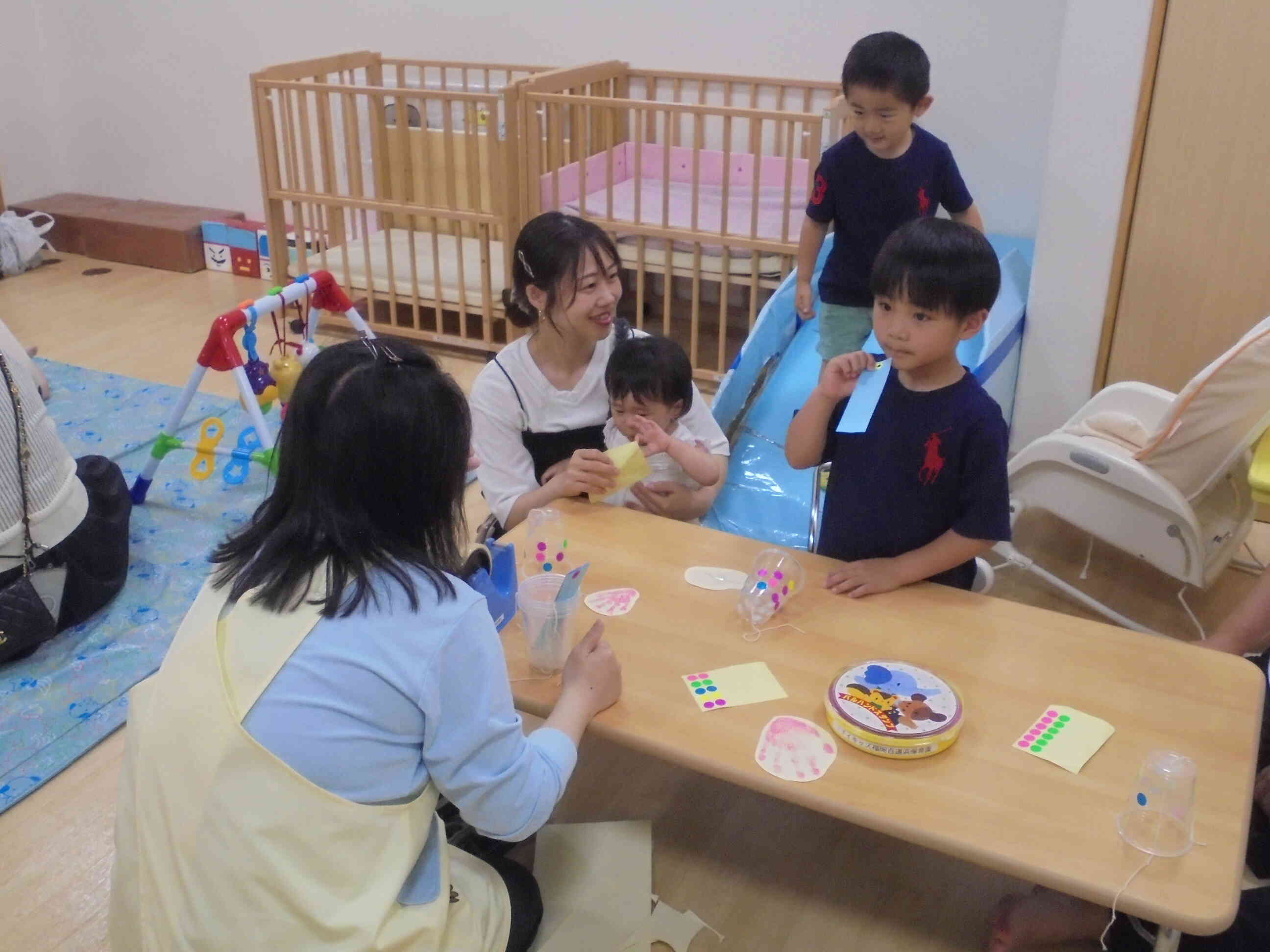 親子で風鈴づくり