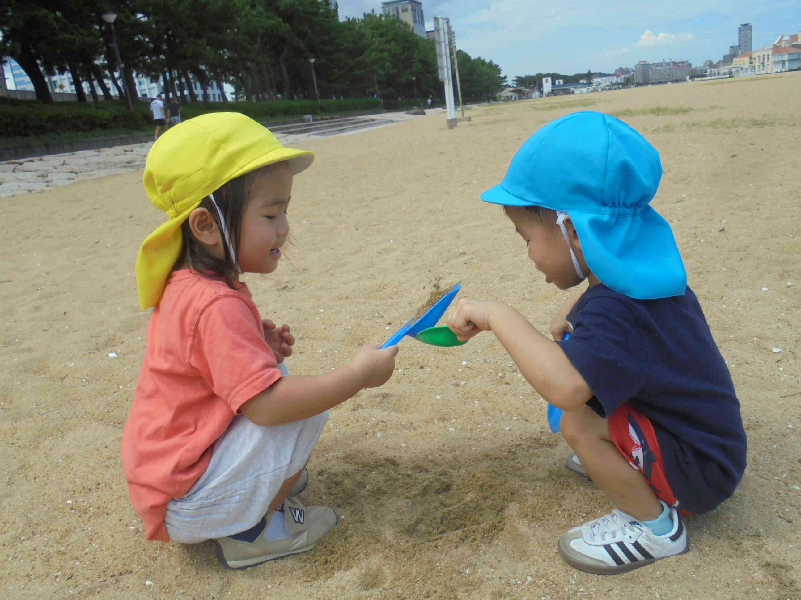 二人の世界…楽しそう！