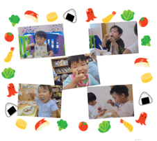 たくさん食べよう！