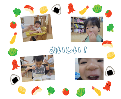 みんなで食べると楽しいね
