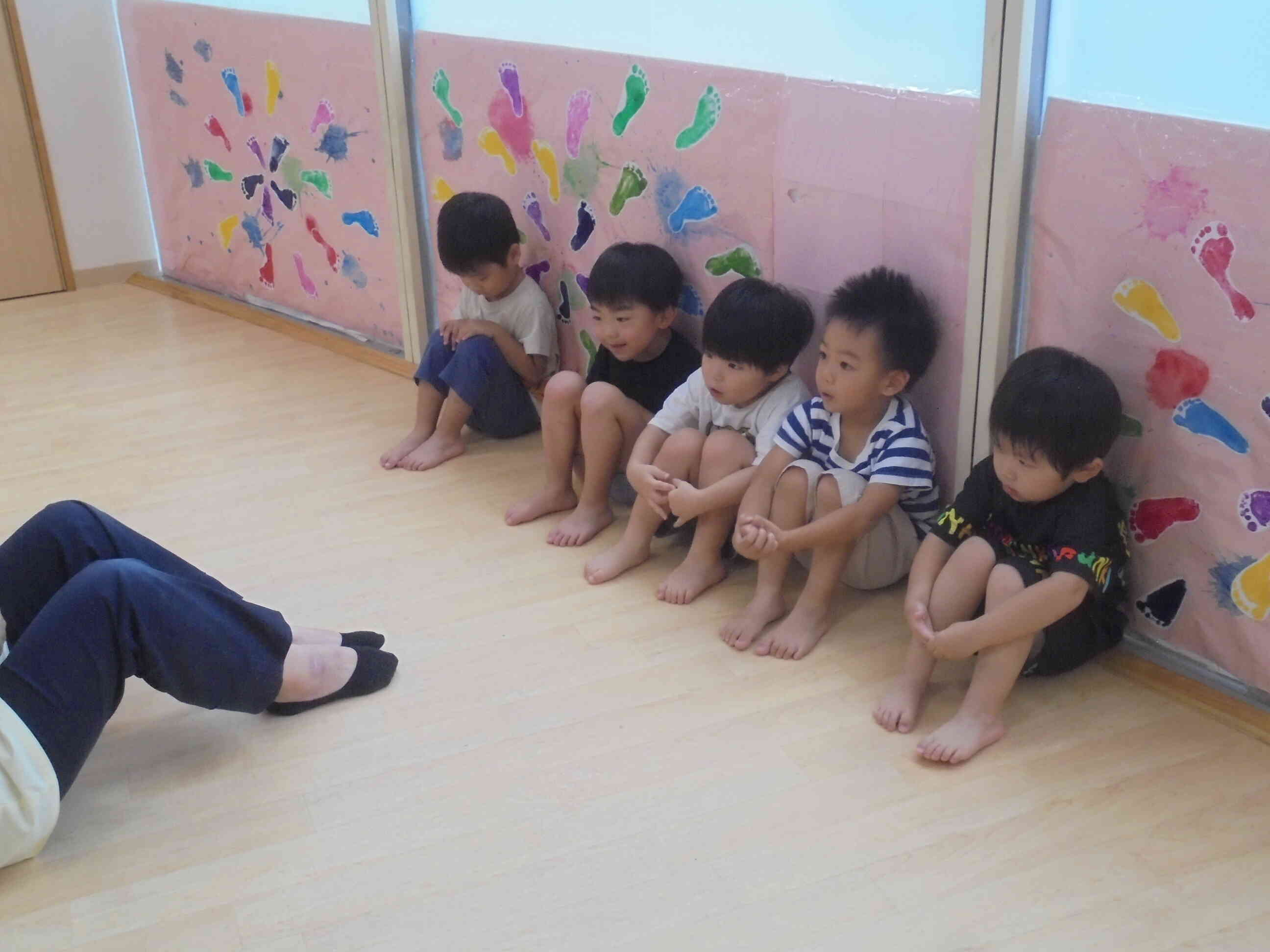 うさぎ組さんが大好きな「運動会ごっこ」