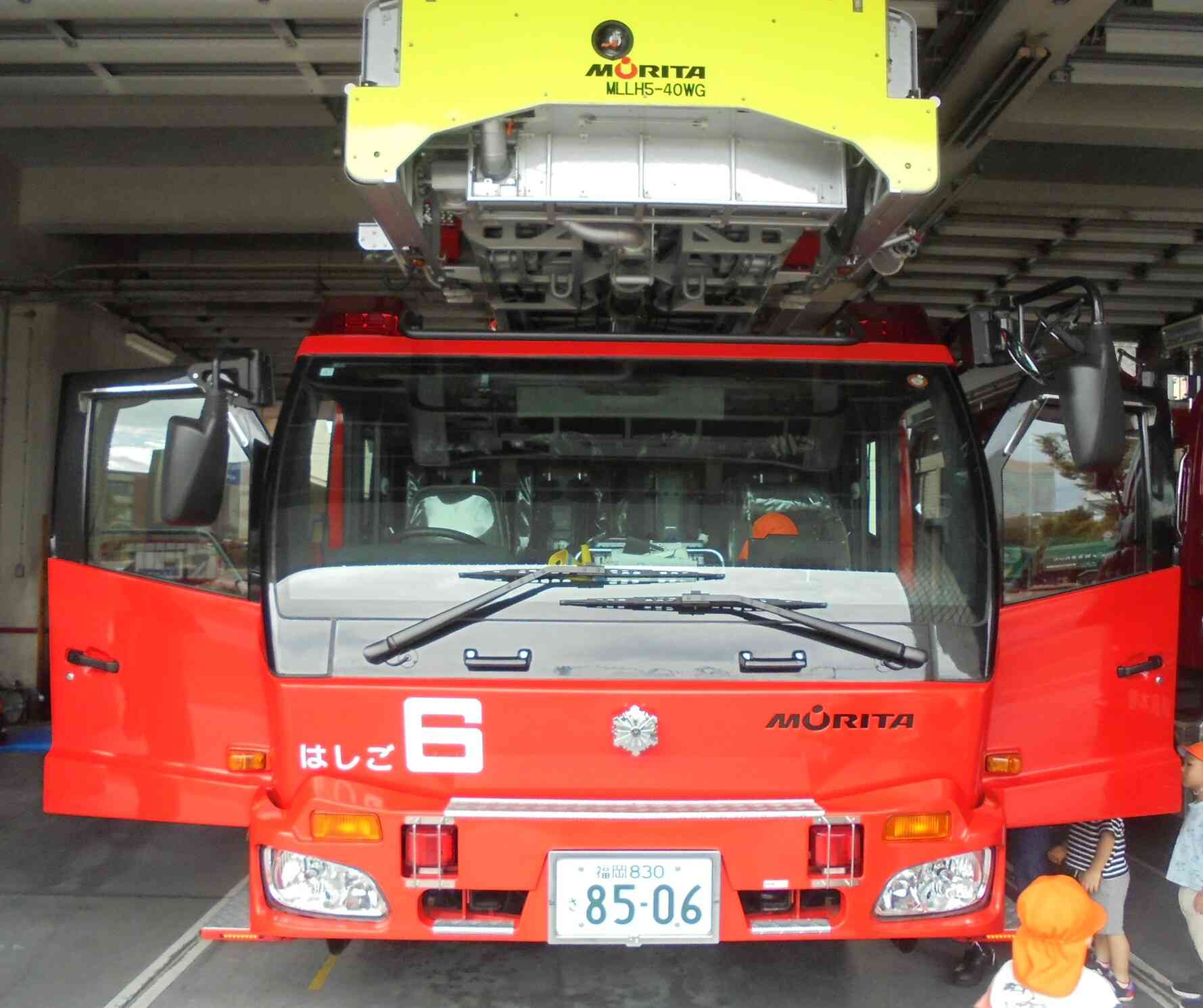 早良消防署へ行きました。