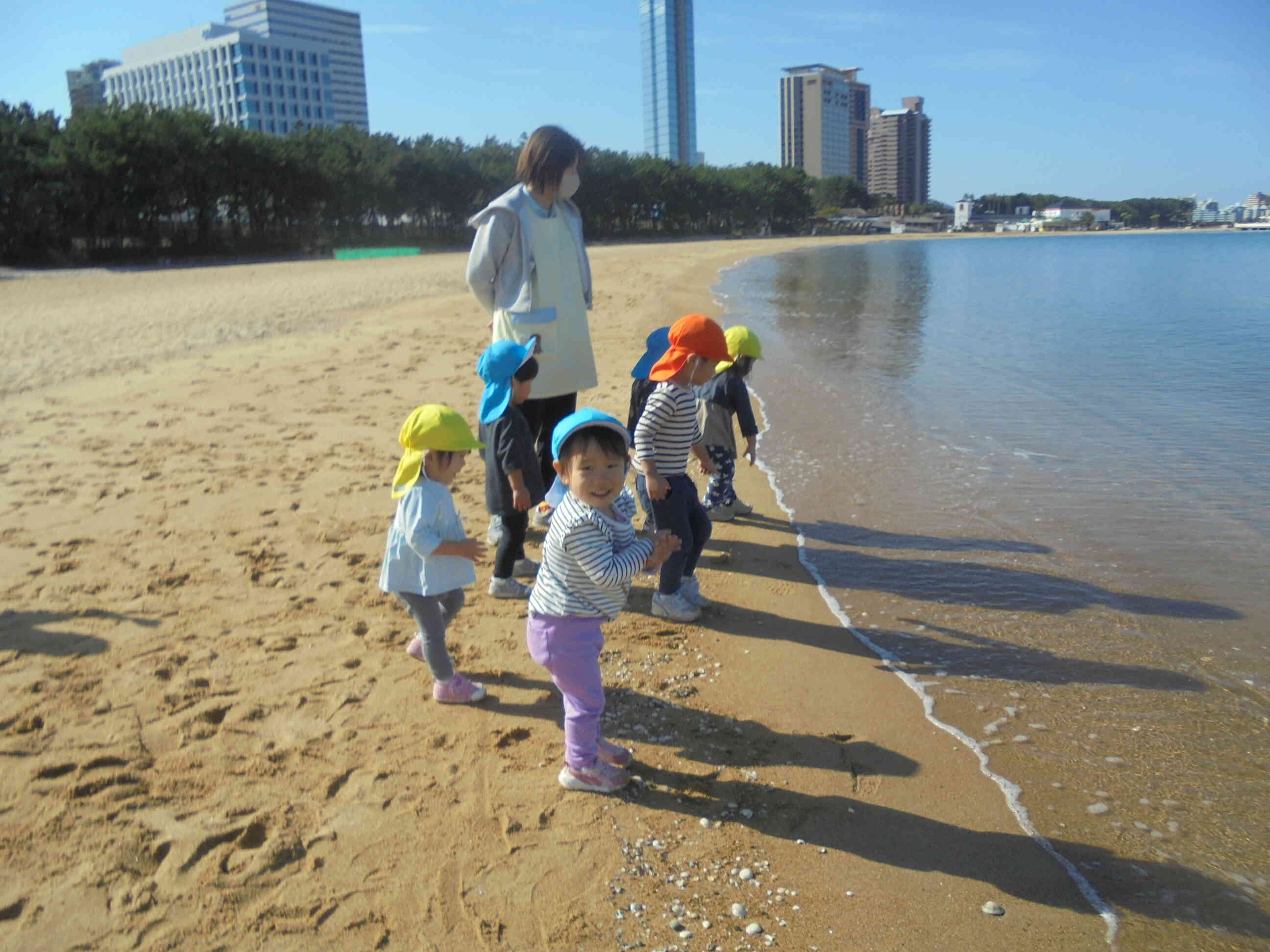 「濡れないようにね」