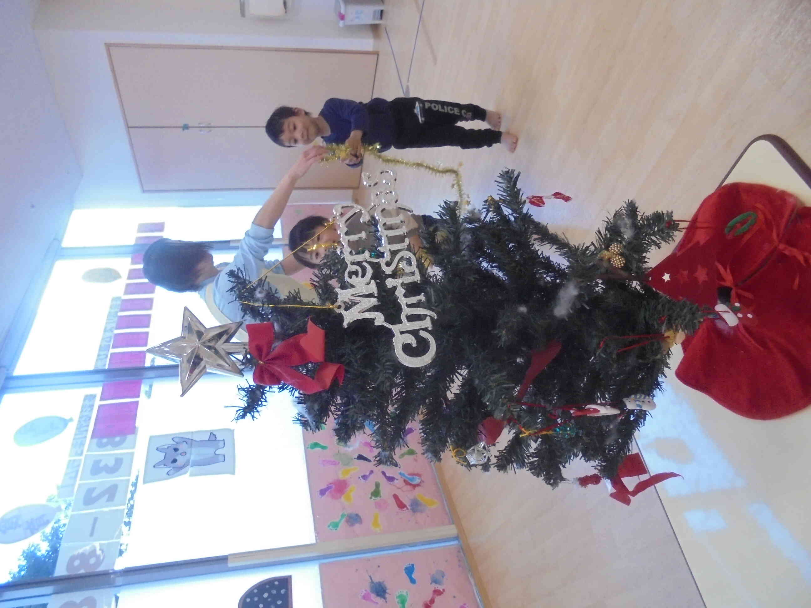 Xmasツリー点灯式☆