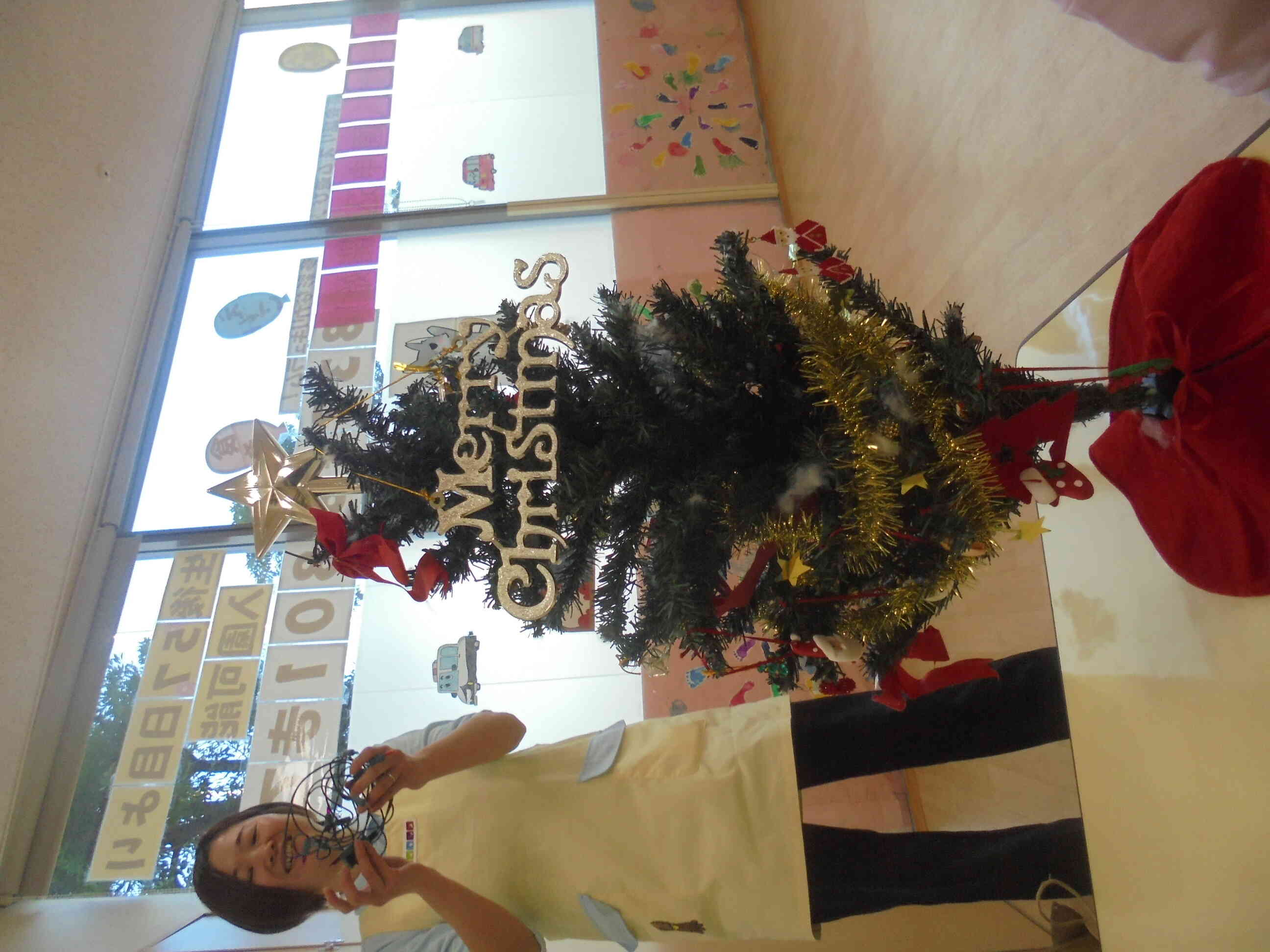 Xmasツリーの点灯式