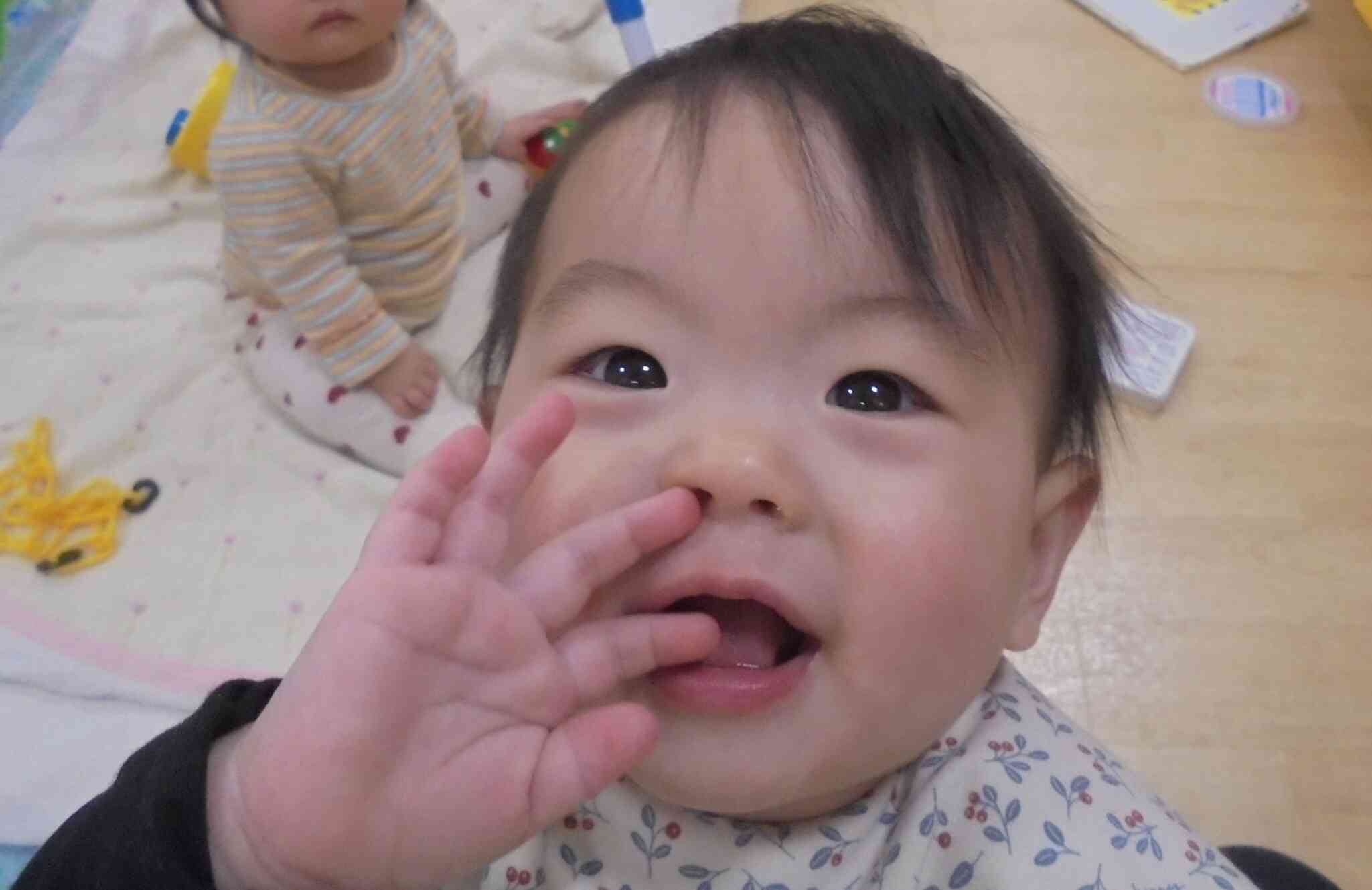 キラキラ光る瞳が可愛いね！