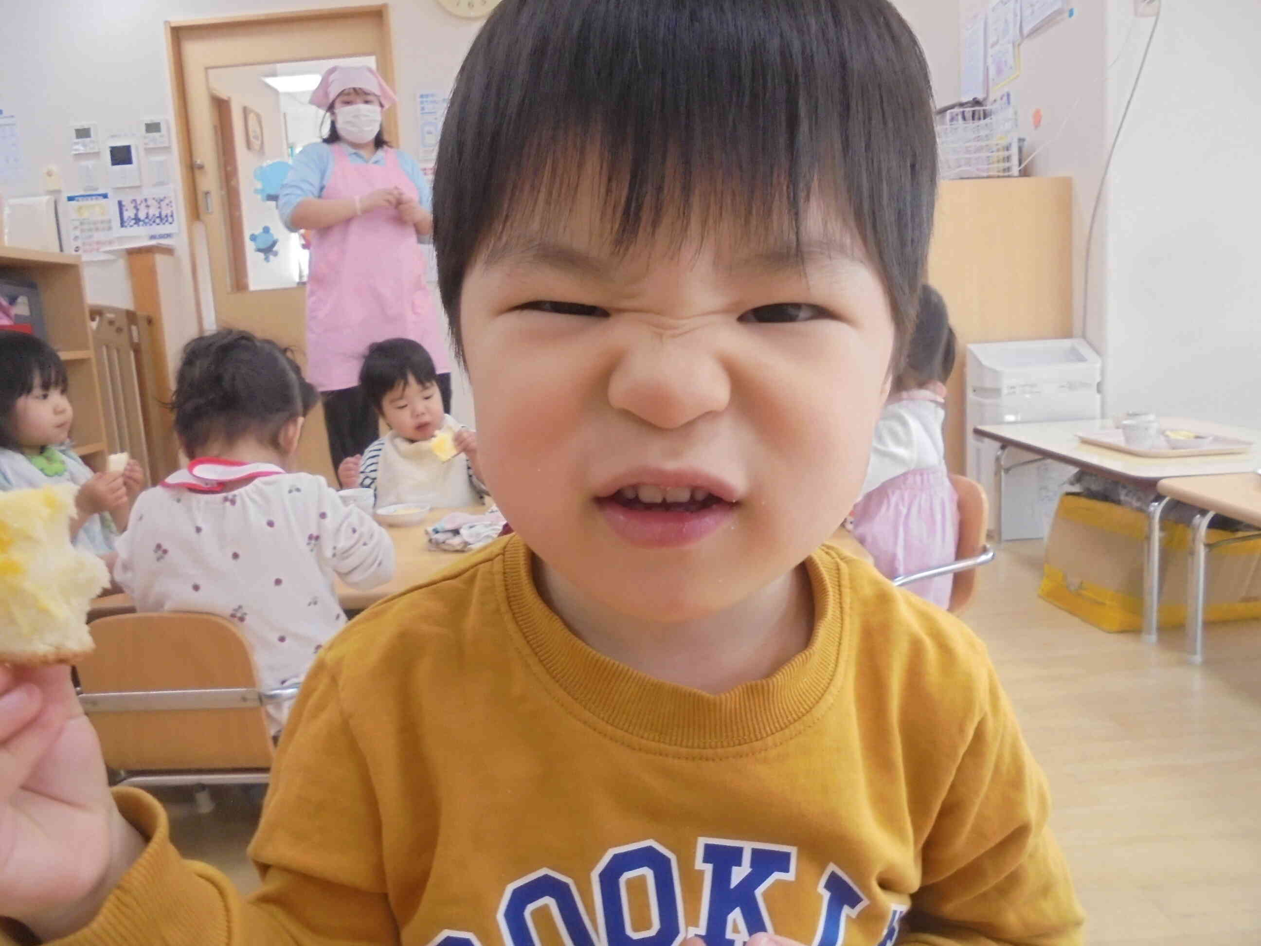 おいしい顔！？