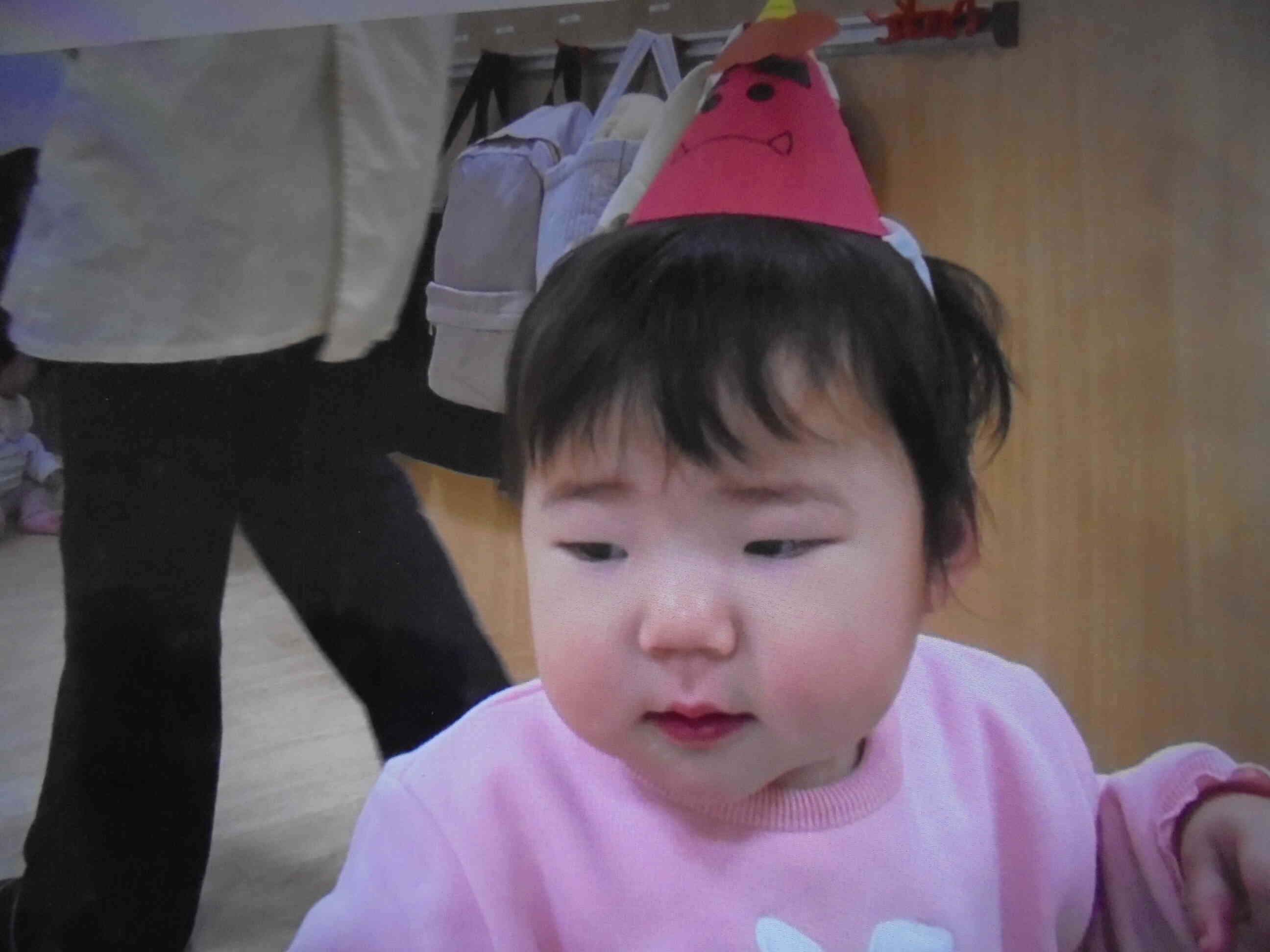 ひよこ組のお面もかわいいでしょ！