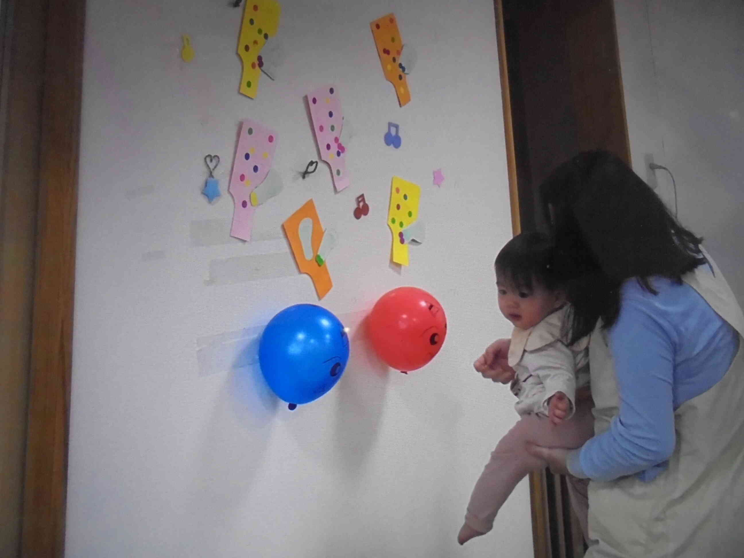 私たちひよこ組も「鬼はーそと！」