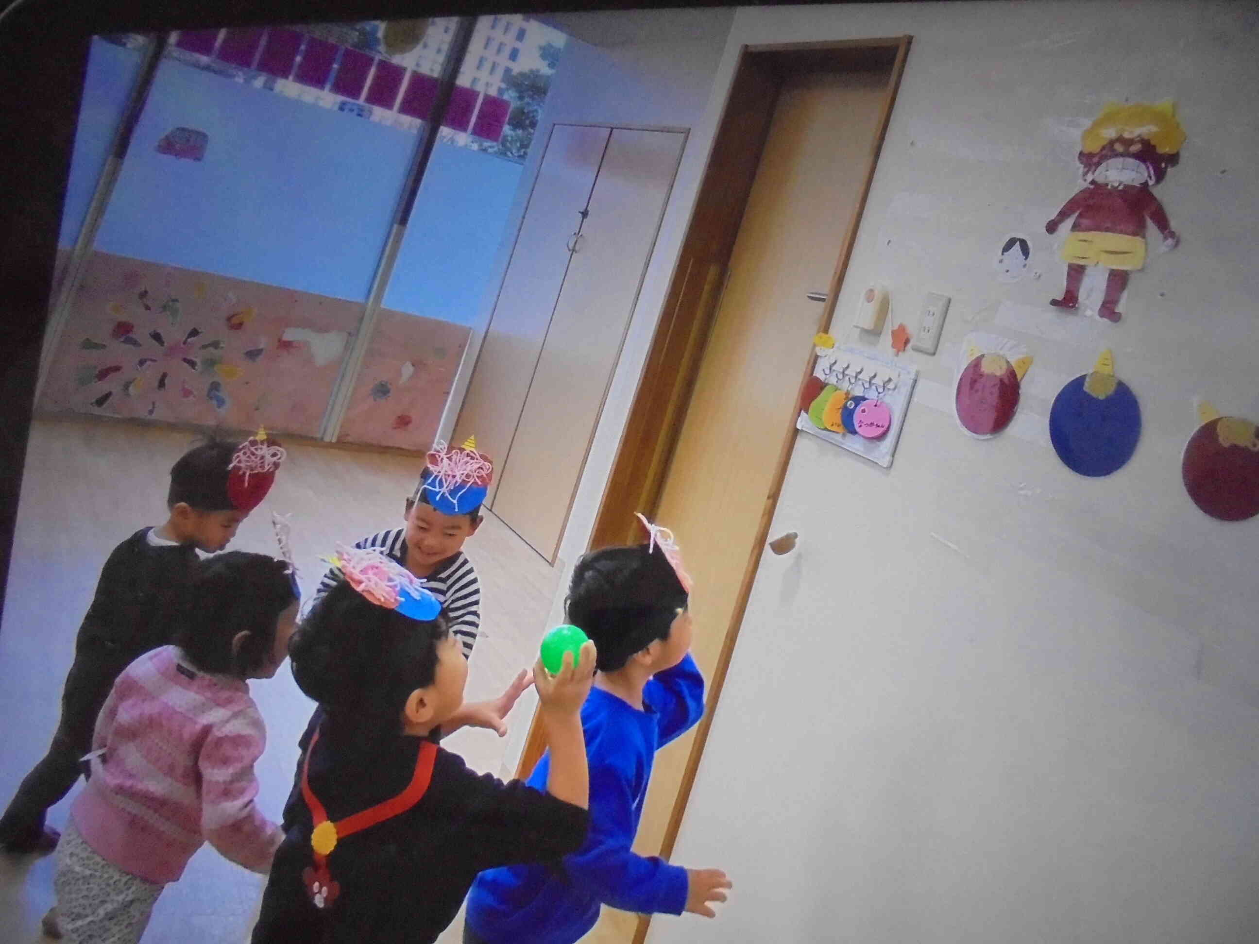 壁面の鬼さんは怖くなかったんだけど・・・。