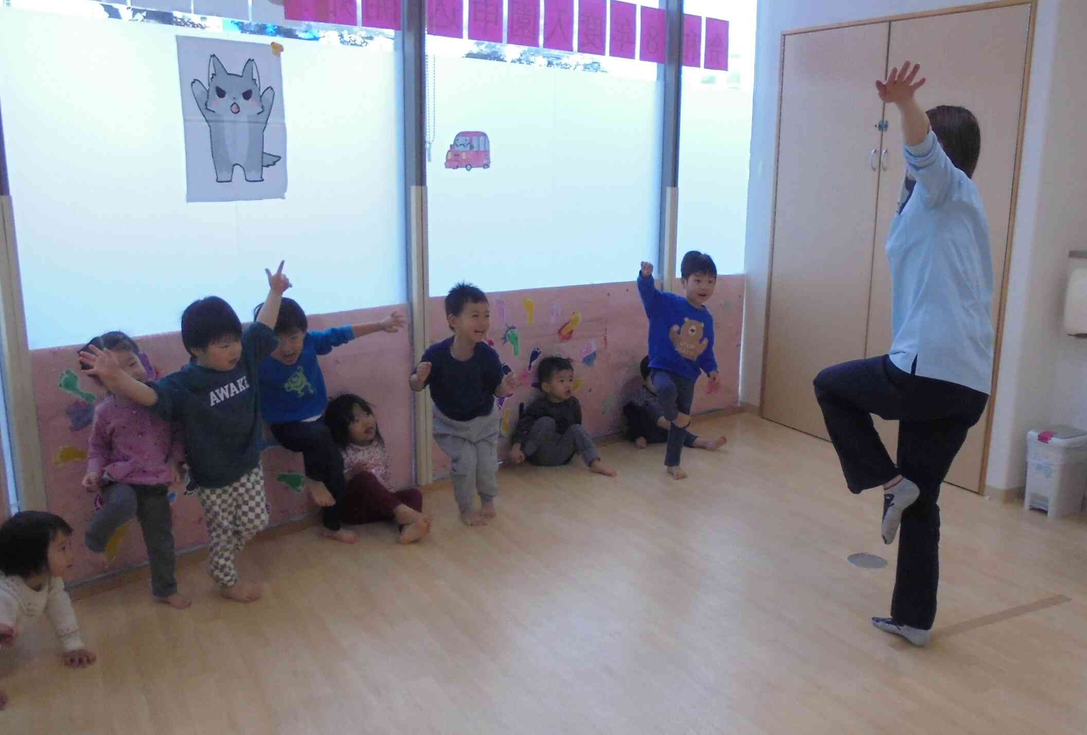 片足で立てるかな？