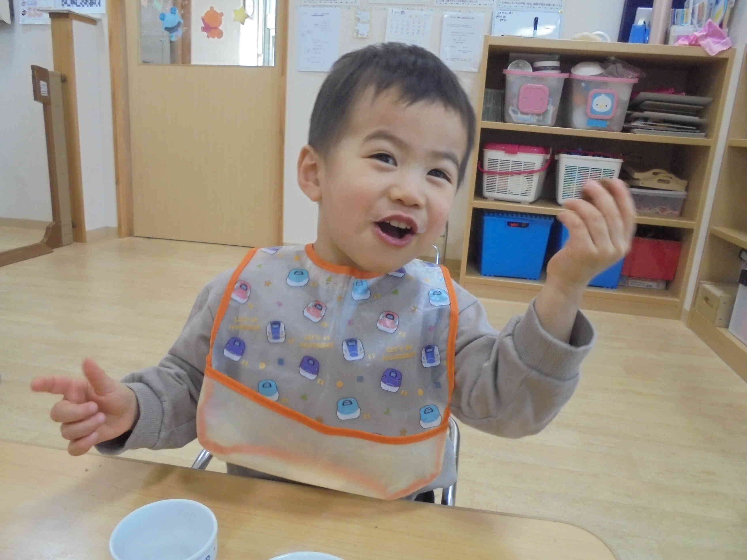 自分で作ったクッキーだよ！