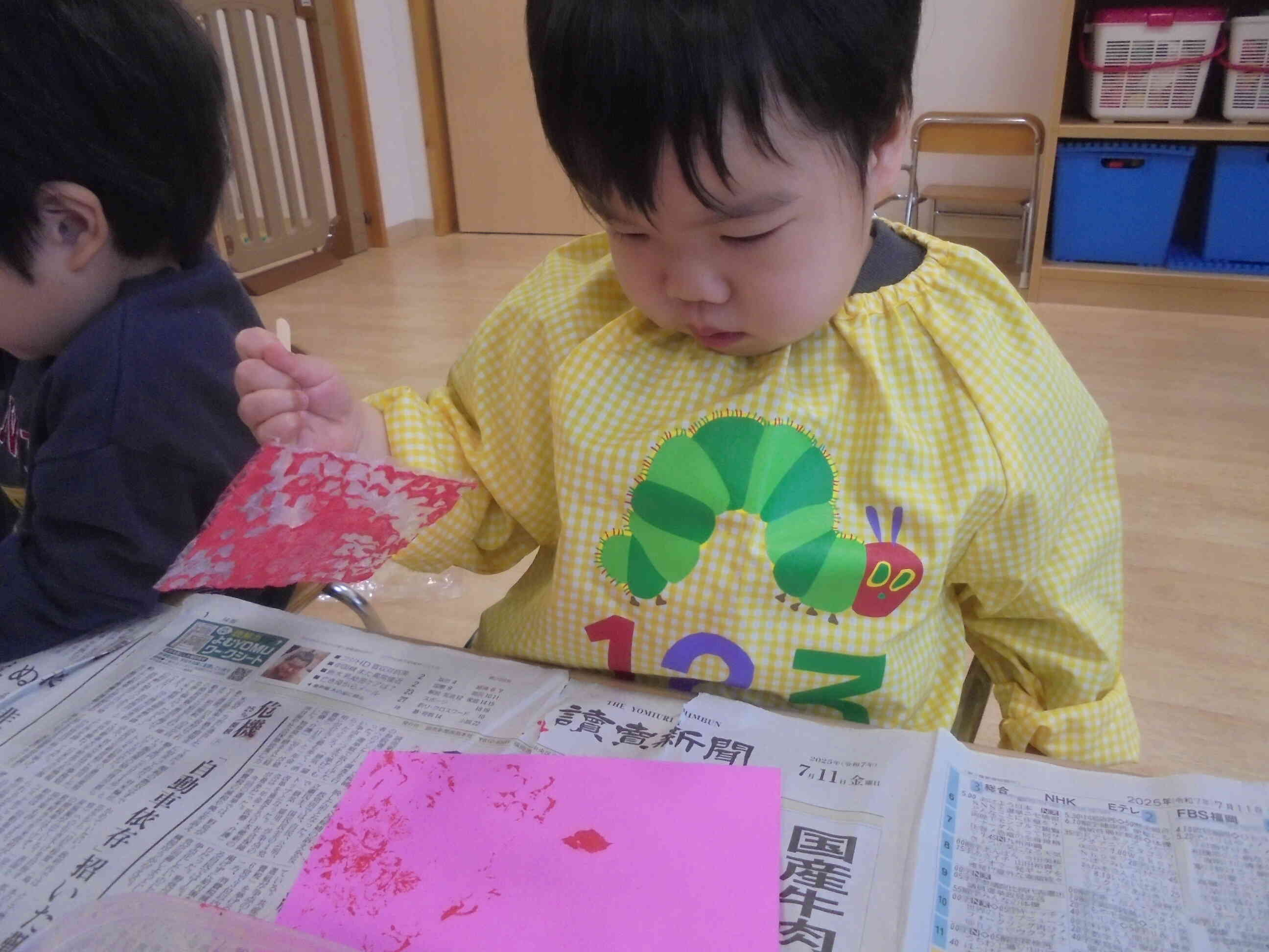 自分の作品をよく見て・・・