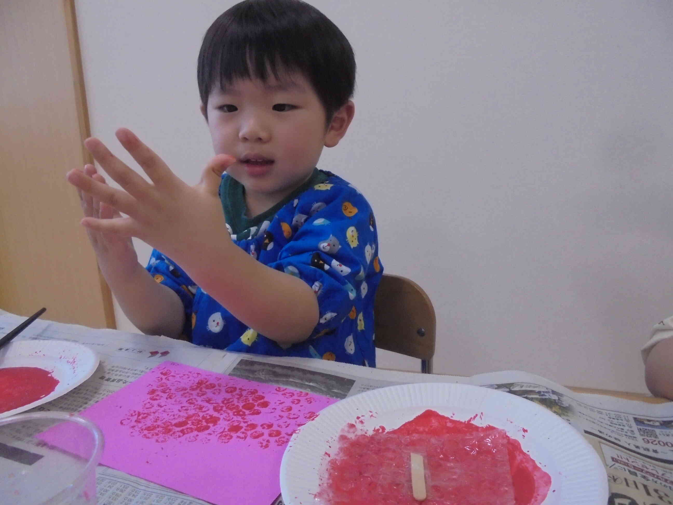 手が汚れてもへちゃらだよ！