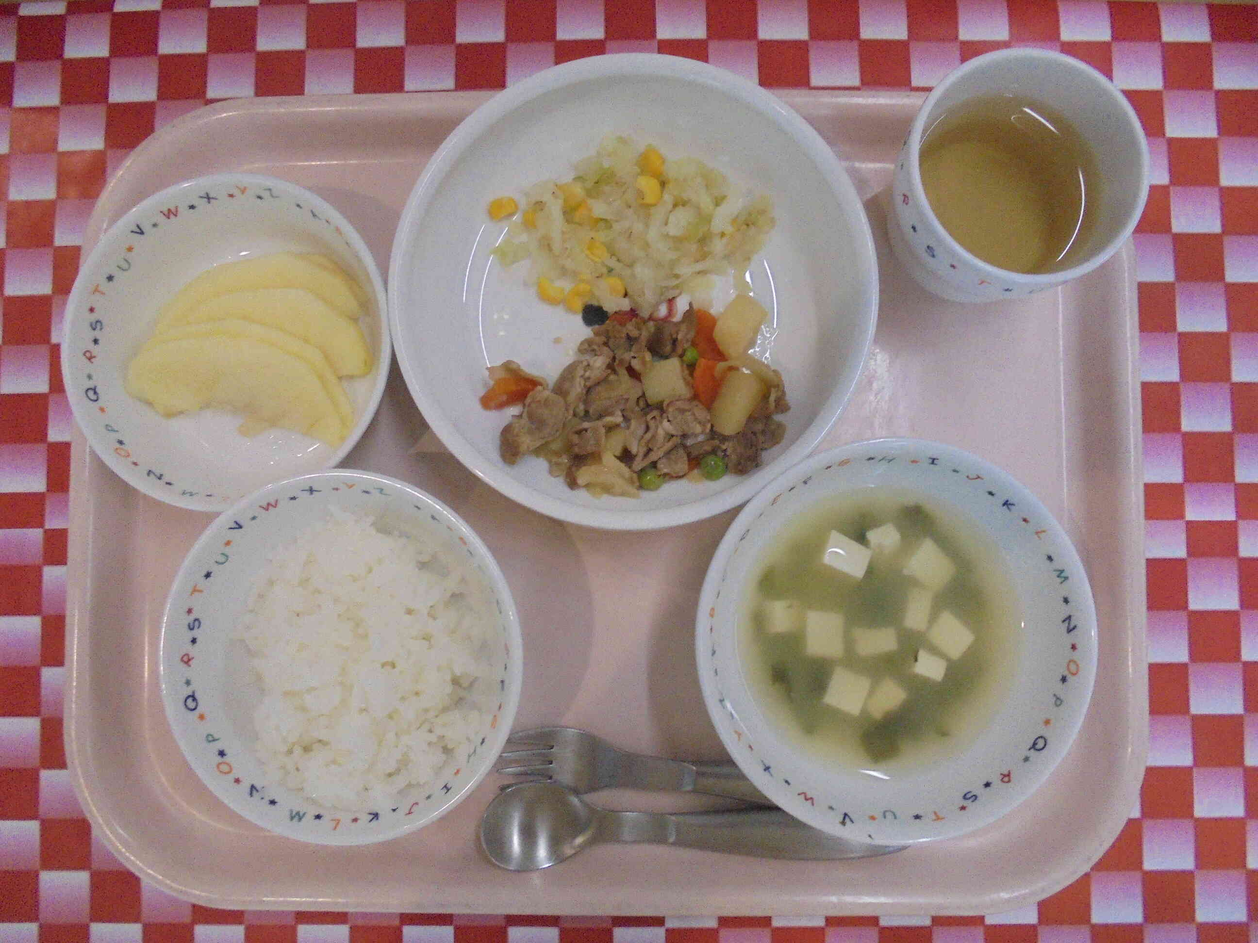 4月22日　給食