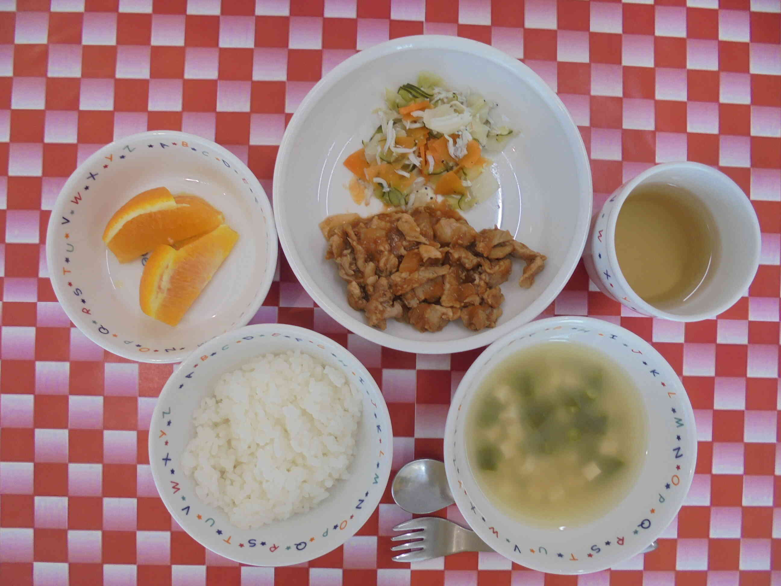 7月22日　給食