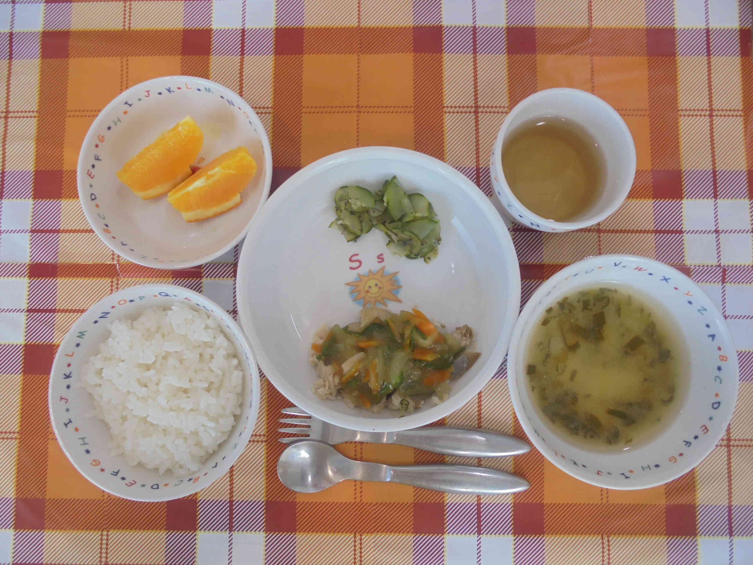 8月19日　給食